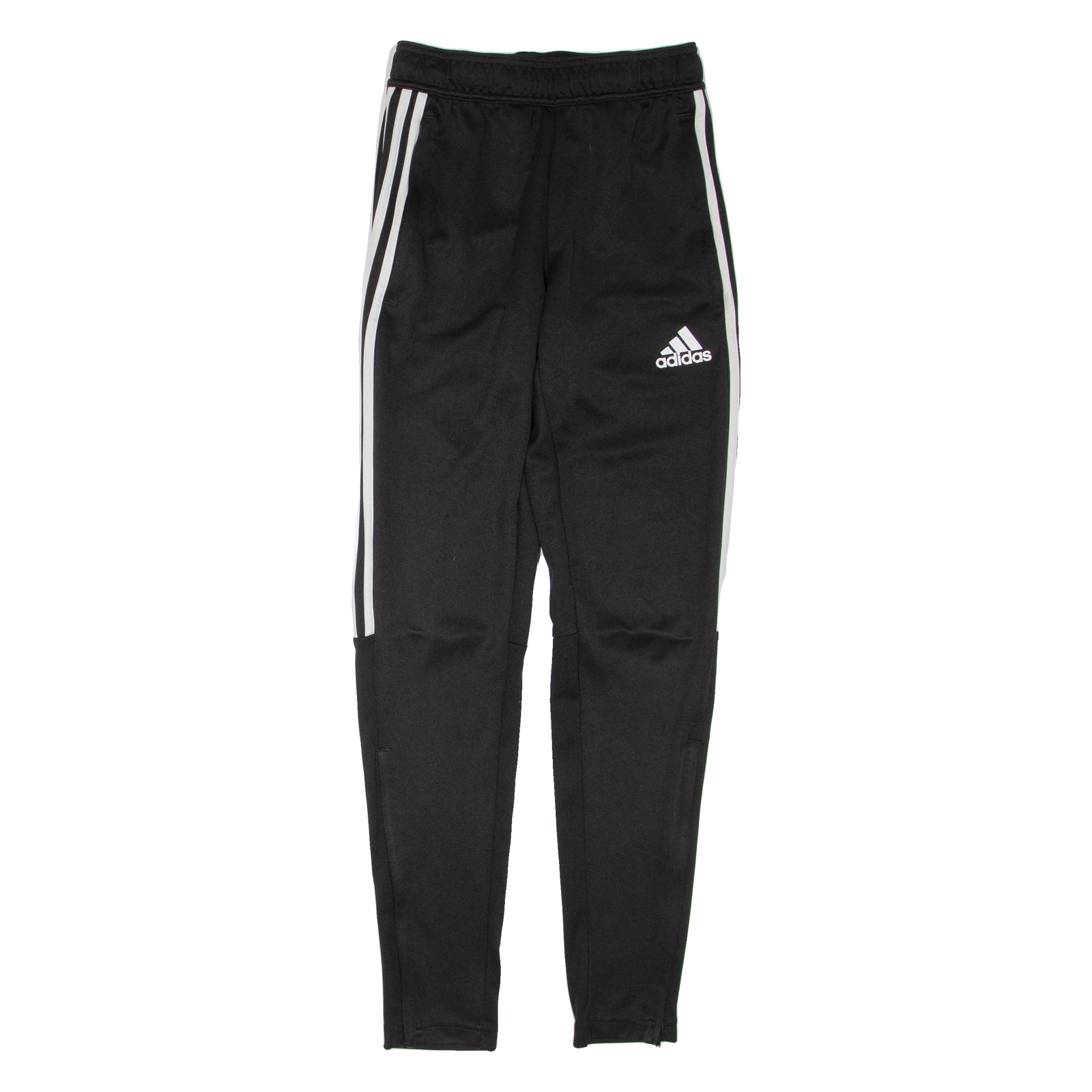 ADIDAS Prime Green Mens Track Pants Black Tapered XS W22 L30 Refurbished - N/A refurbished available on Cerqular