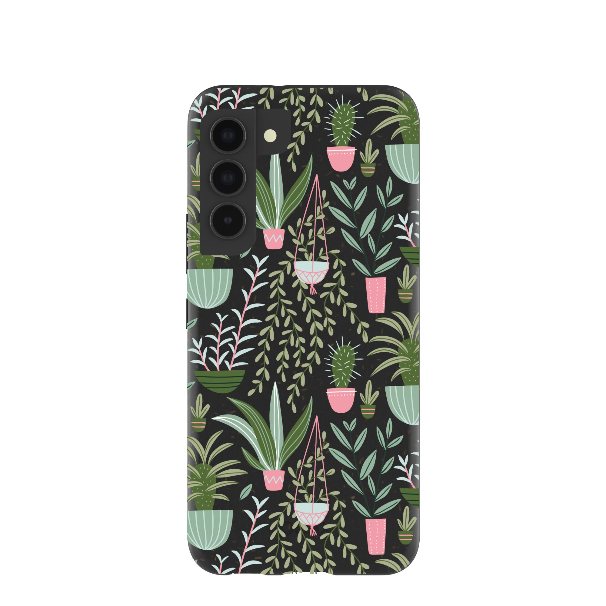 Black Indoor Garden Samsung Galaxy S22 Case Refurbished - Pela Case refurbished available on Cerqular