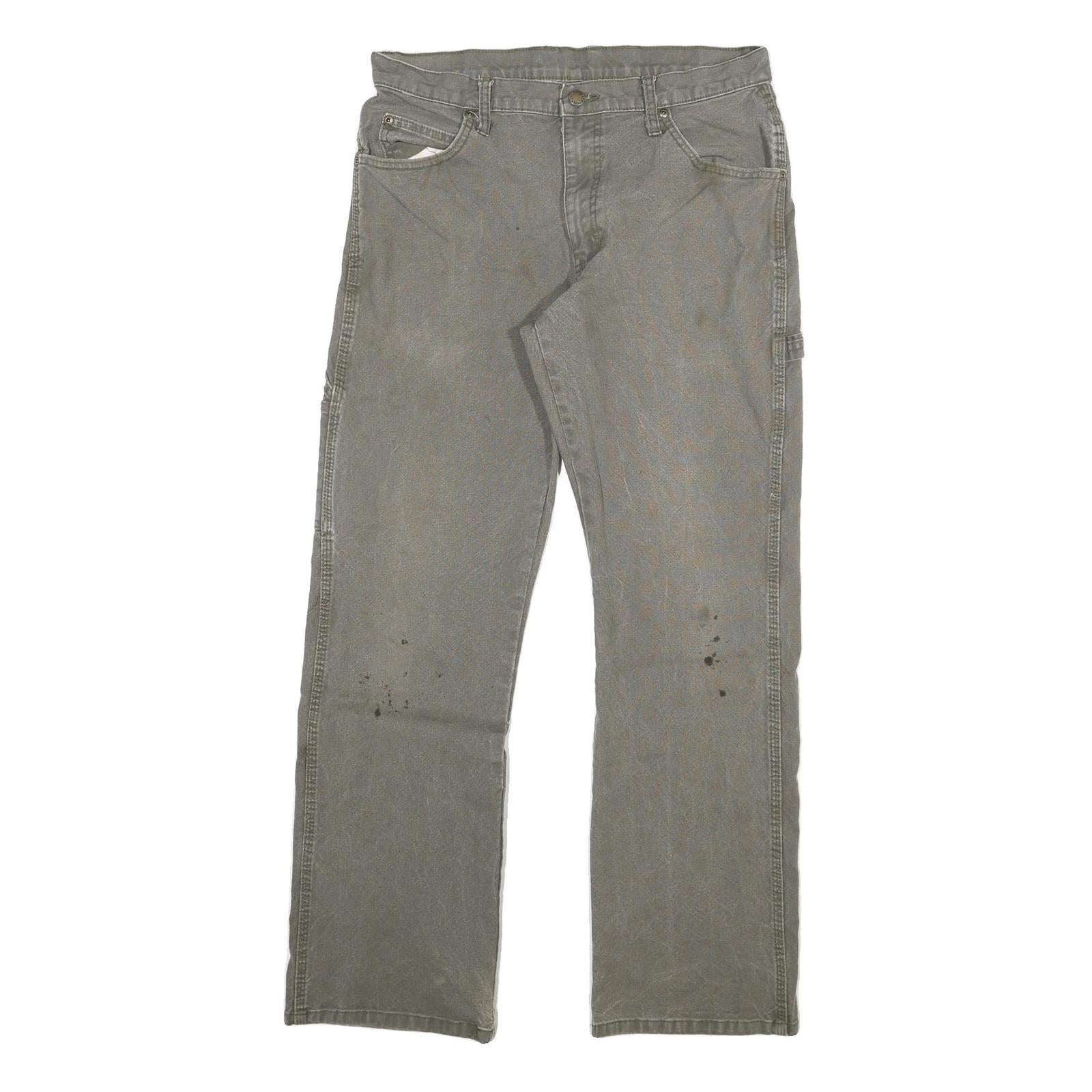 DICKIES Mens Jeans Regular Straight Denim Rinse W30 L30 Workwear Pants Refurbished - N/A refurbished available on Cerqular