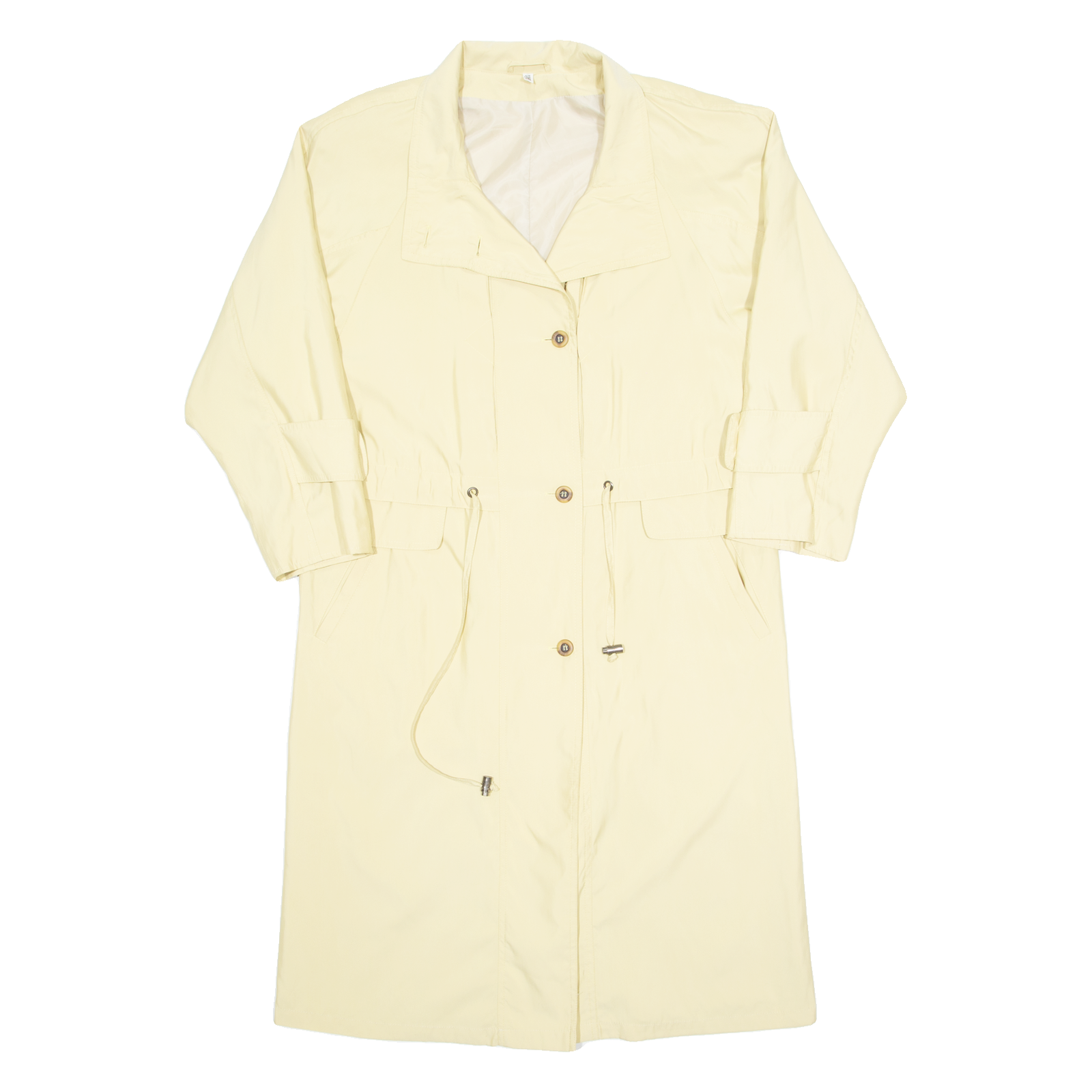 Womens Trench Coat Cream UK 10 Refurbished - N/A refurbished available on Cerqular