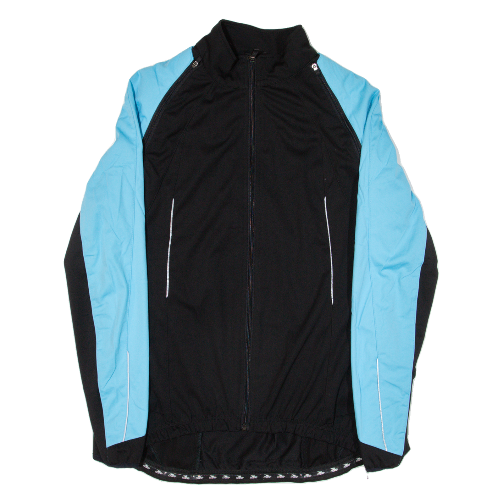 CRANE Cycling Full-Zip Mens Jersey Black Long Sleeve S Refurbished - N/A refurbished available on Cerqular