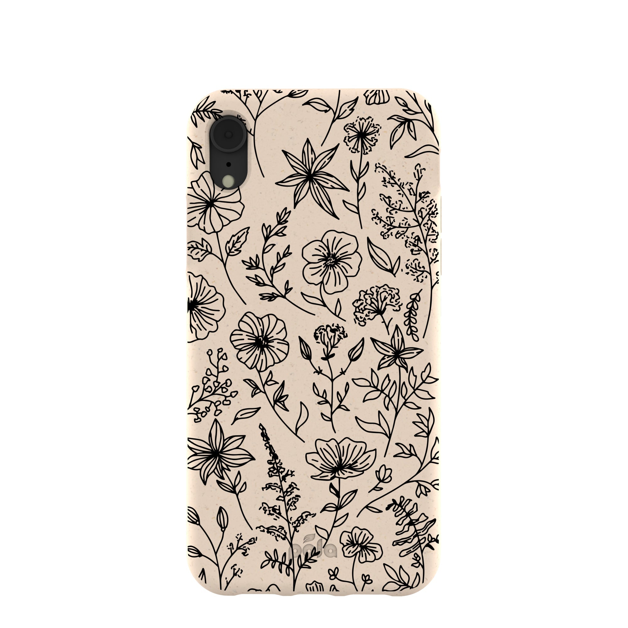 Seashell Wild Flower iPhone XR Case Refurbished - Pela Case refurbished available on Cerqular