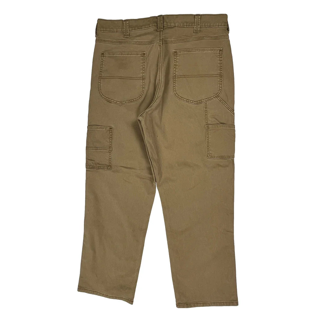 Buy Lee Cargo Trousers - 36W 29L Brown Cotton Refurbished - $40.19 Lee Cargo Trousers - 36W 29L Brown Cotton Refurbished - Thrifted (note: this is a term often used to describe second- refurbished available on Cerqular