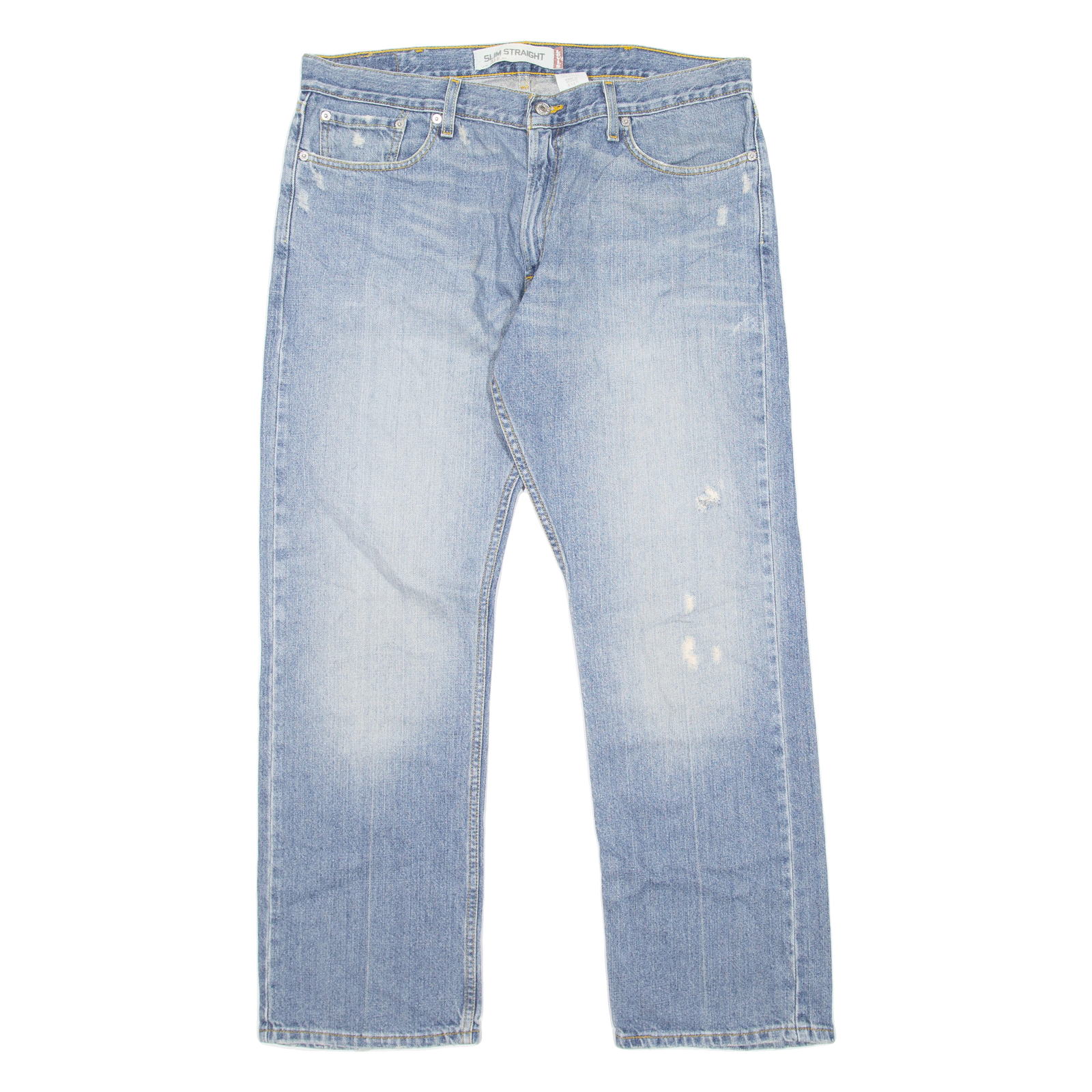 LEVI'S 514 Jeans Mens Blue Slim Straight W38 L30 Refurbished - N/A refurbished available on Cerqular