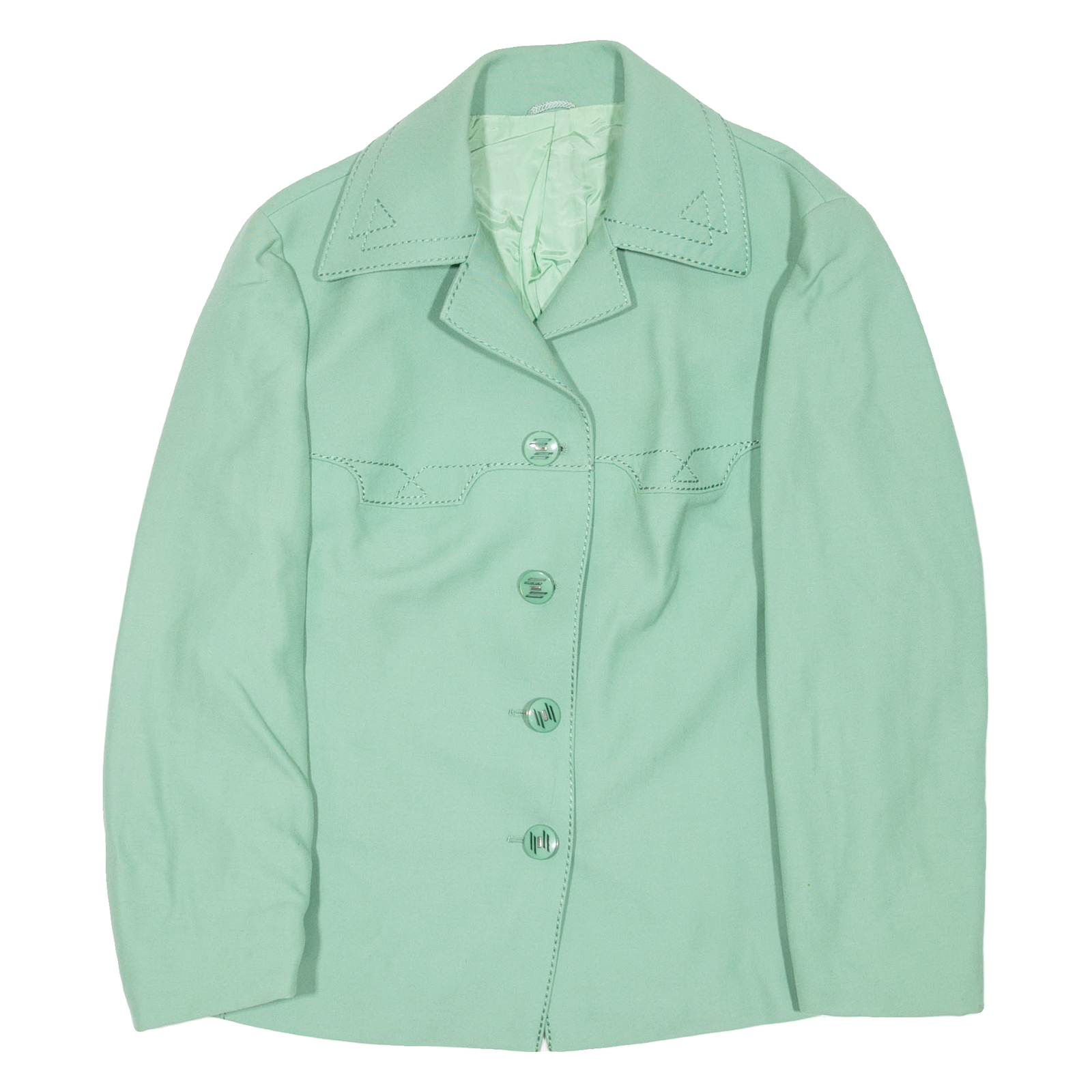 Mens Blazer Coat Green S Refurbished - N/A refurbished available on Cerqular