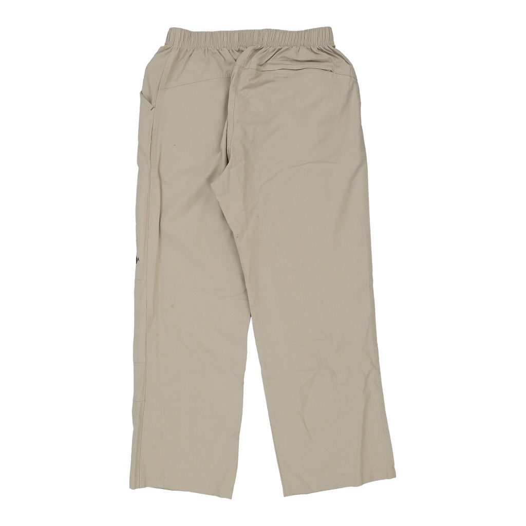 Quechua Cargo Trousers - Medium Beige Cotton Refurbished - Thrifted (note: this is a term often used to describe second- refurbished available on Cerqular