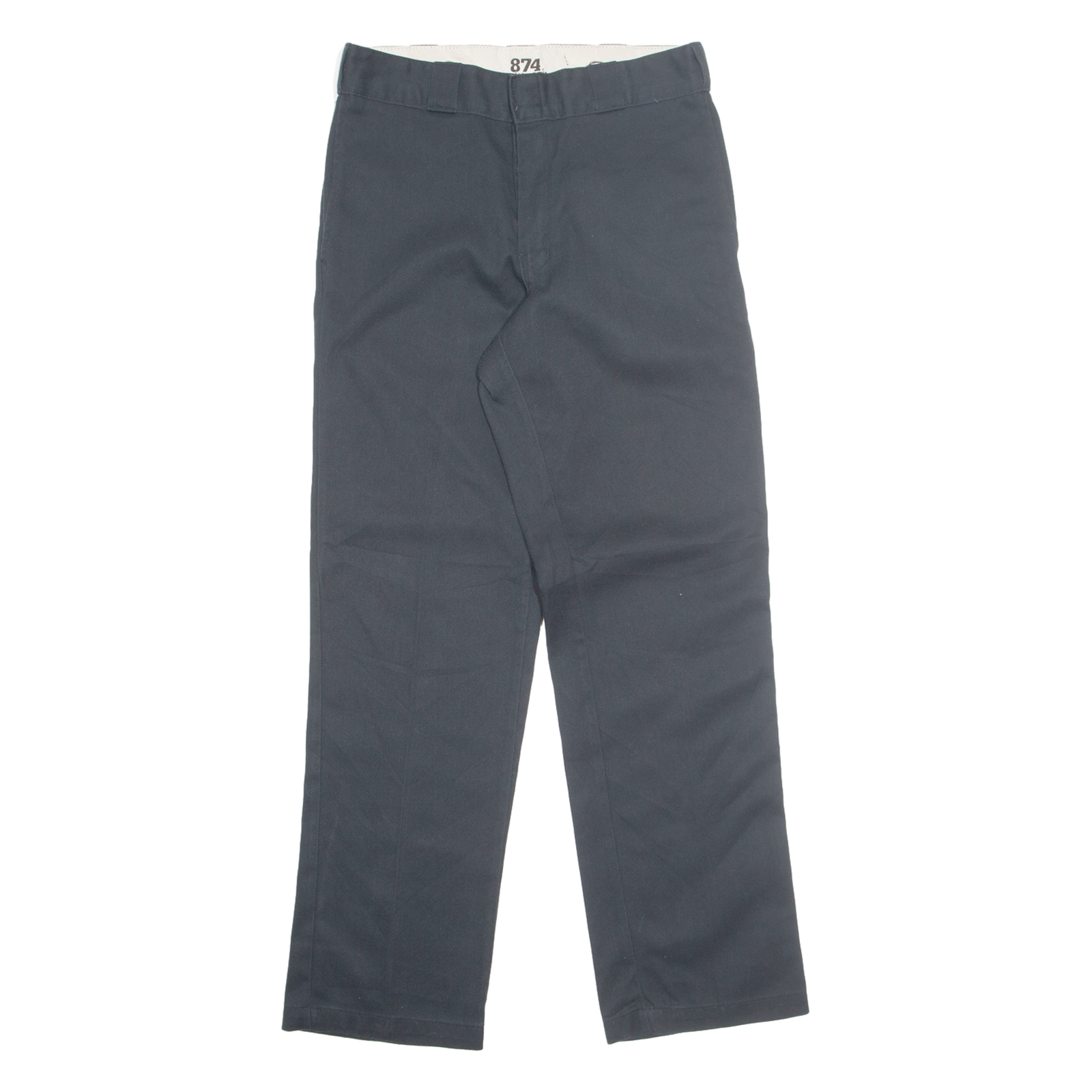 DICKIES Chino Mens Trousers Black Regular Straight W30 L31 Refurbished - N/A refurbished available on Cerqular