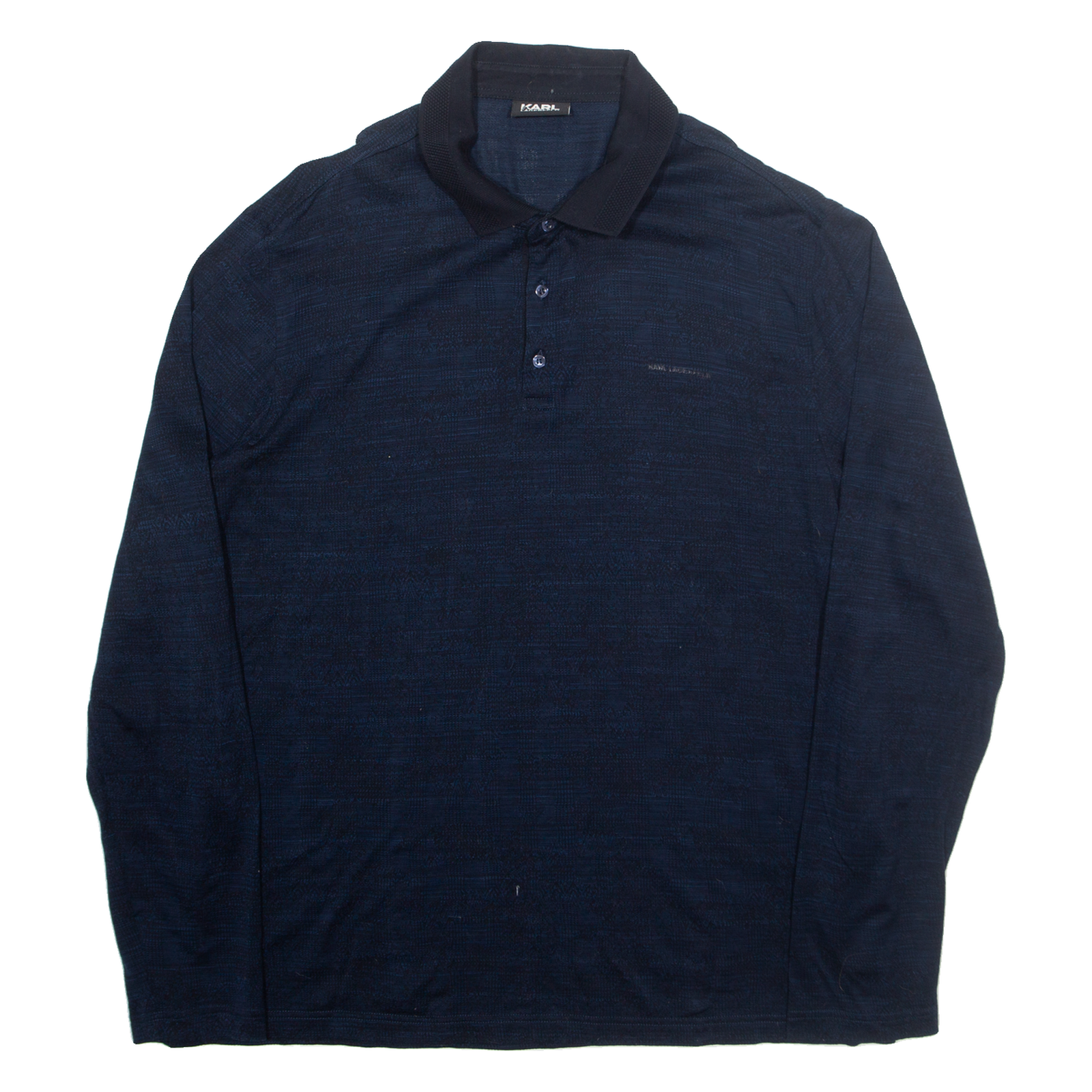 Buy KARL LAGERFELD Mens Polo Shirt Blue Long Sleeve XL Refurbished - $55.89 KARL LAGERFELD Mens Polo Shirt Blue Long Sleeve XL Refurbished - N/A refurbished available on Cerqular