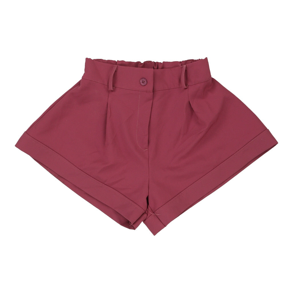 Unbranded Shorts - Medium Pink Polyester Blend Refurbished - Thrifted (note: this is a term often used to describe second- refurbished available on Cerqular
