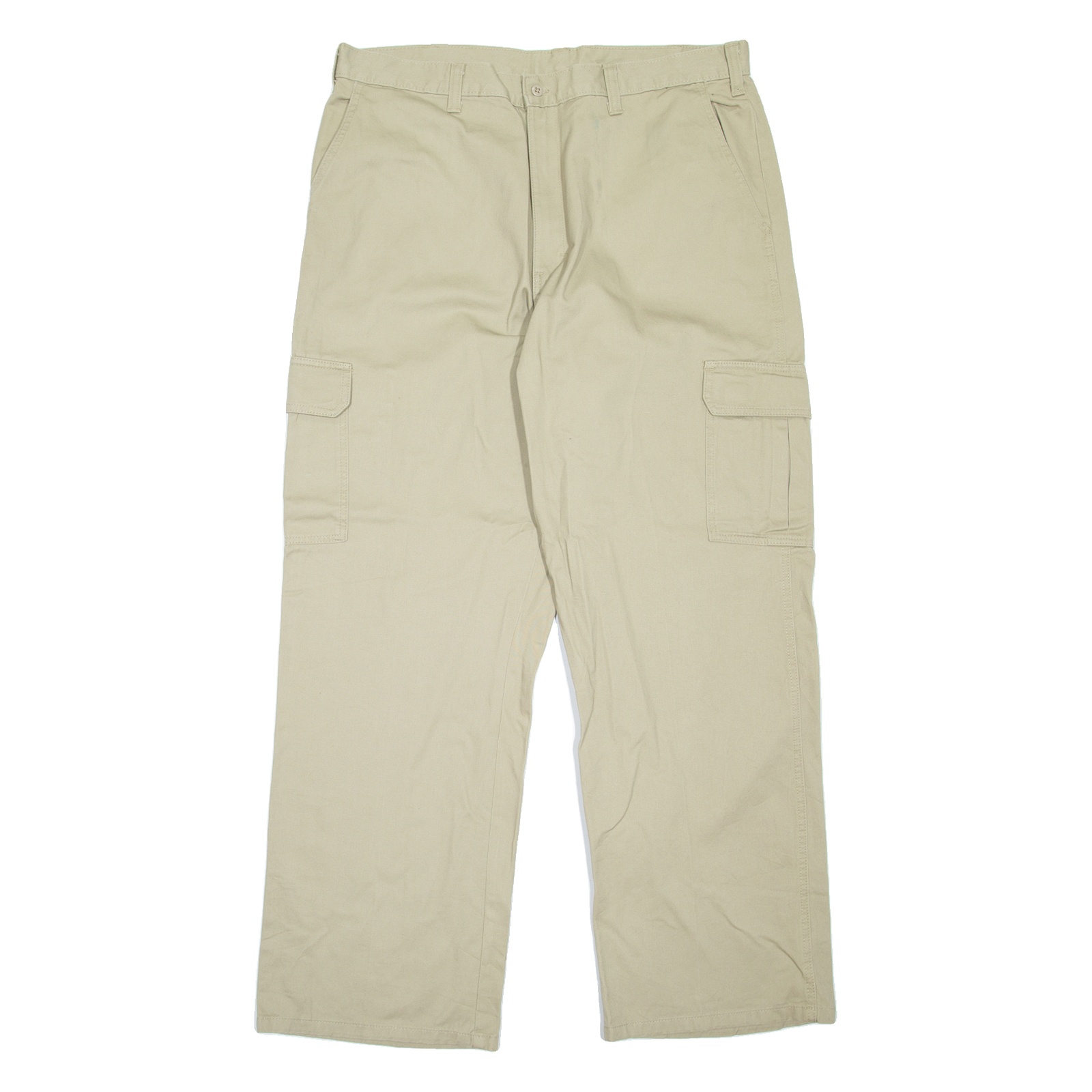 DICKIES Cargo Workwear Mens Trousers Beige Loose Straight W38 L32 Refurbished - N/A refurbished available on Cerqular