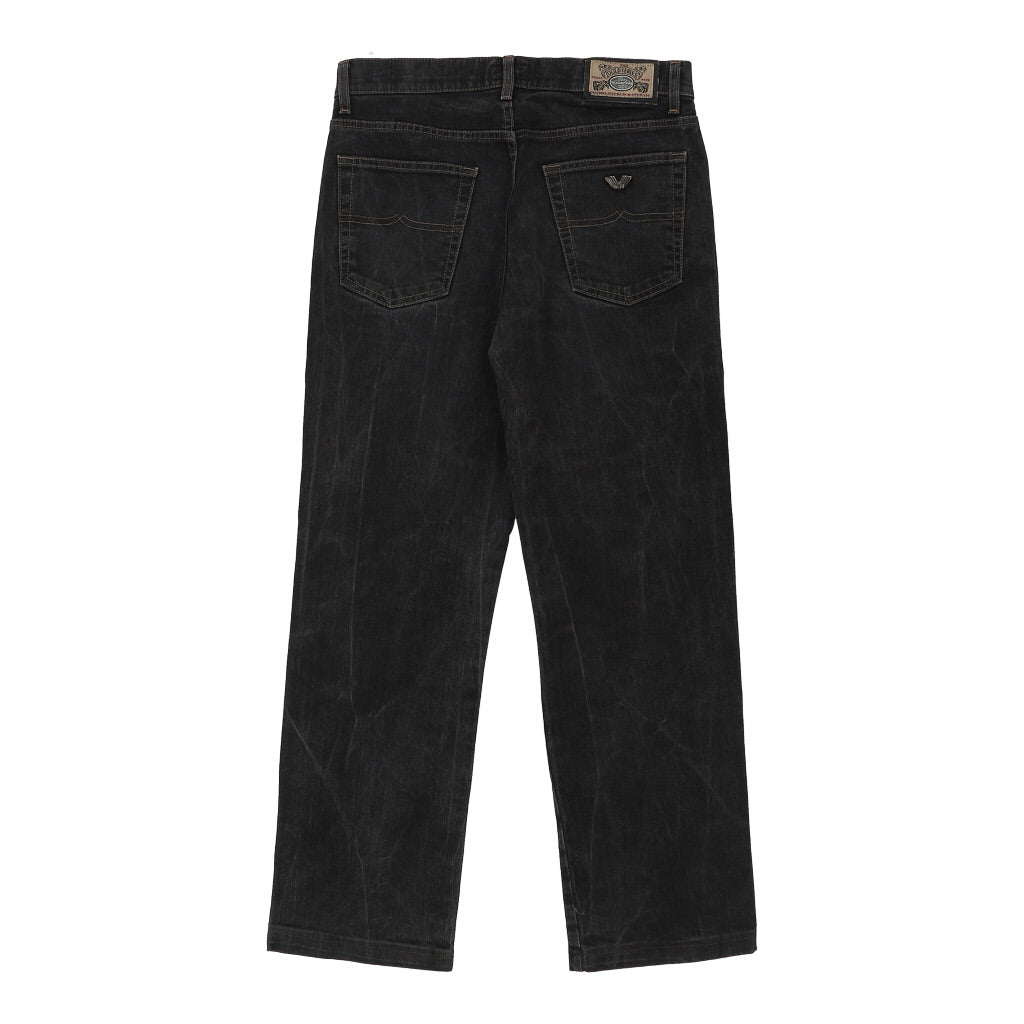Buy Wampum Jeans - 32W 29L Black Cotton Refurbished - $13.25 Wampum Jeans - 32W 29L Black Cotton Refurbished - Thrifted (note: this is a term often used to describe second- refurbished available on Cerqular