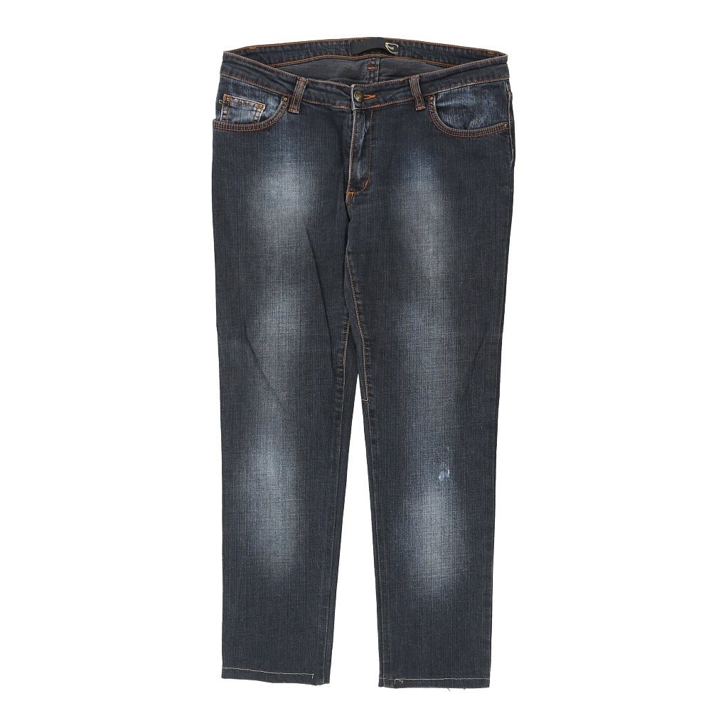 Just Cavalli Jeans - 28W UK 6 Blue Cotton Refurbished - Thrifted (note: this is a term often used to describe second- refurbished available on Cerqular