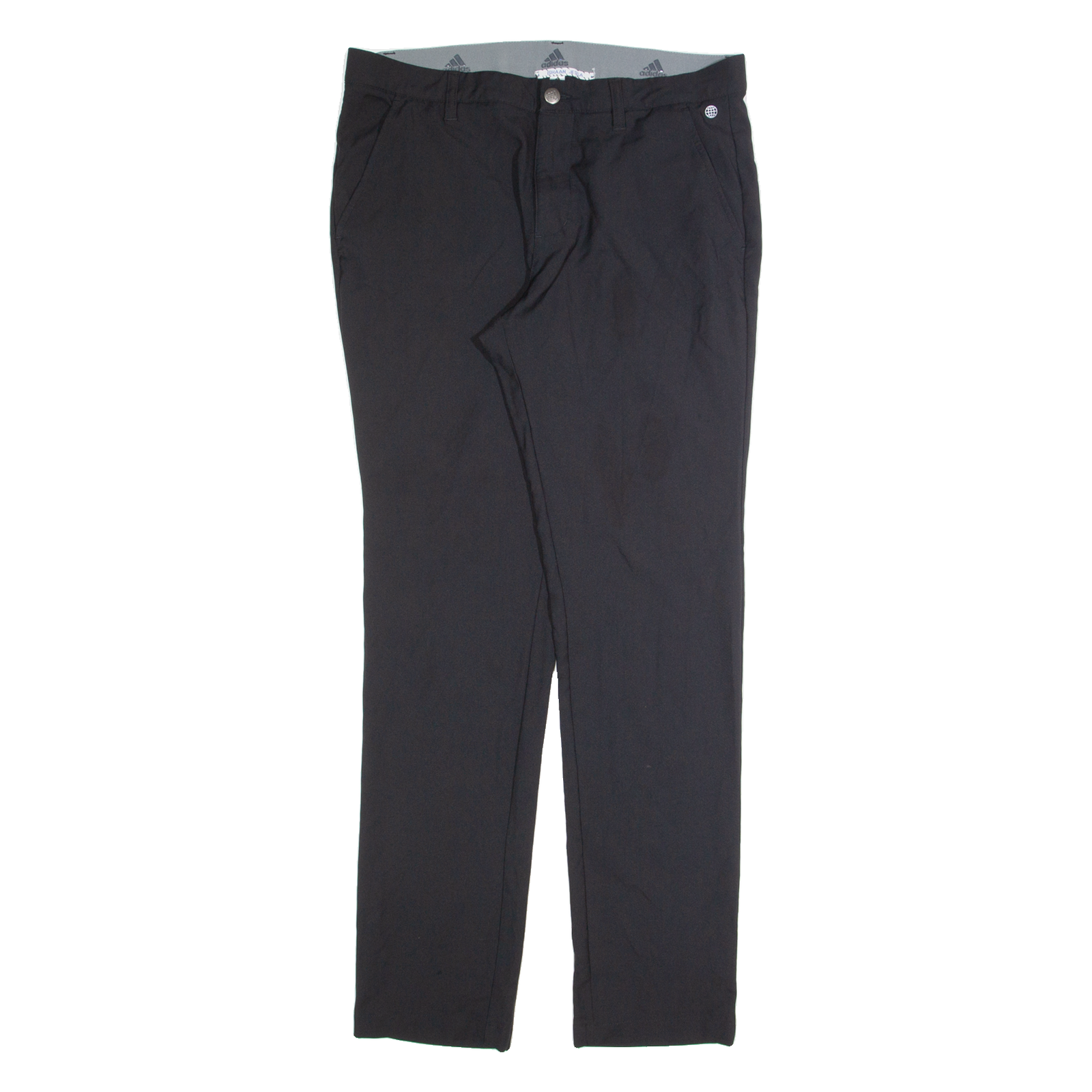ADIDAS Golf Mens Trousers Black Slim Tapered W32 L32 Refurbished - N/A refurbished available on Cerqular