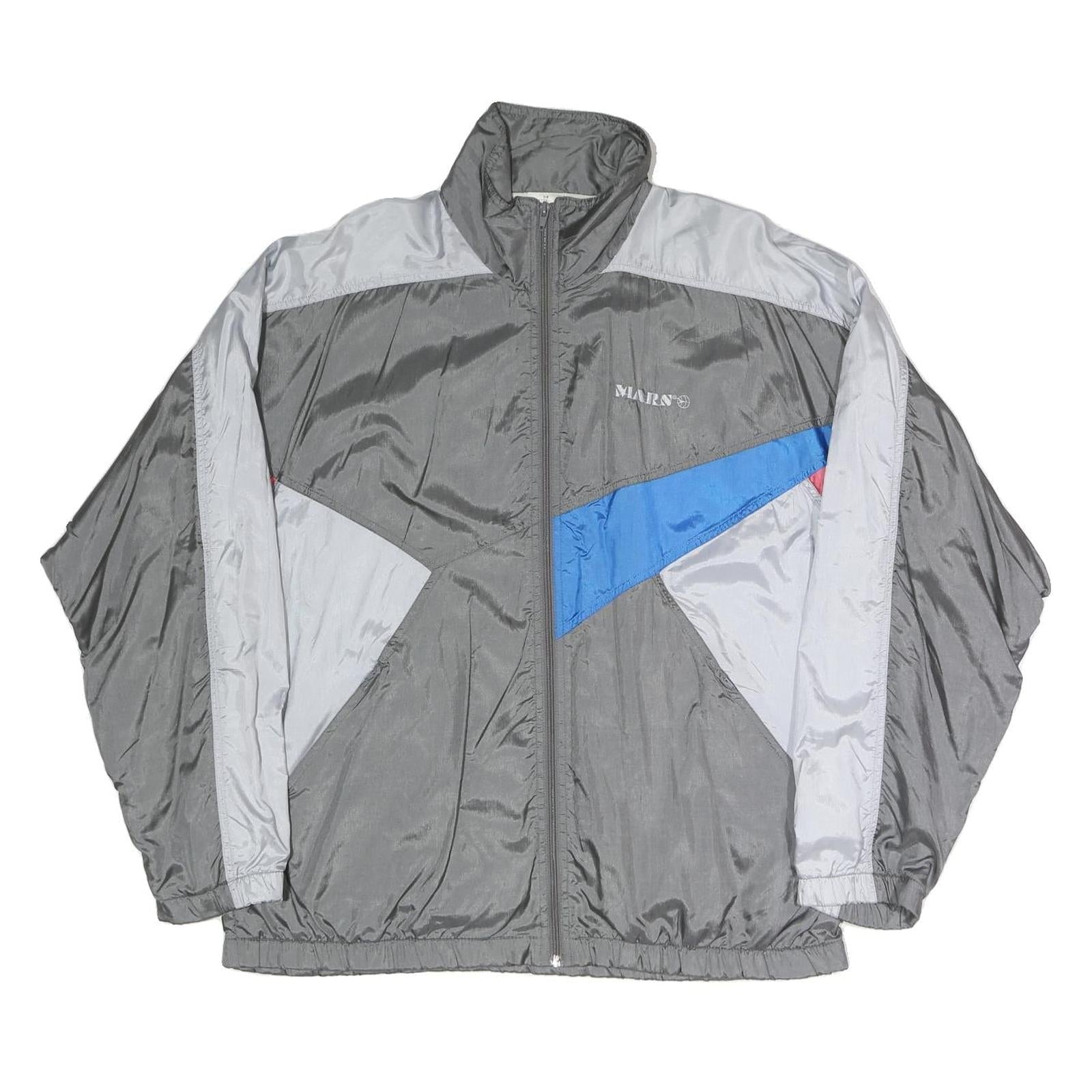 Buy MARN Mens Grey Blue Polyester Blend Track Jacket L Zip Sports Casual Retro Refurbished - $37.69 MARN Mens Grey Blue Polyester Blend Track Jacket L Zip Sports Casual Retro Refurbished - N/A refurbished available on Cerqular