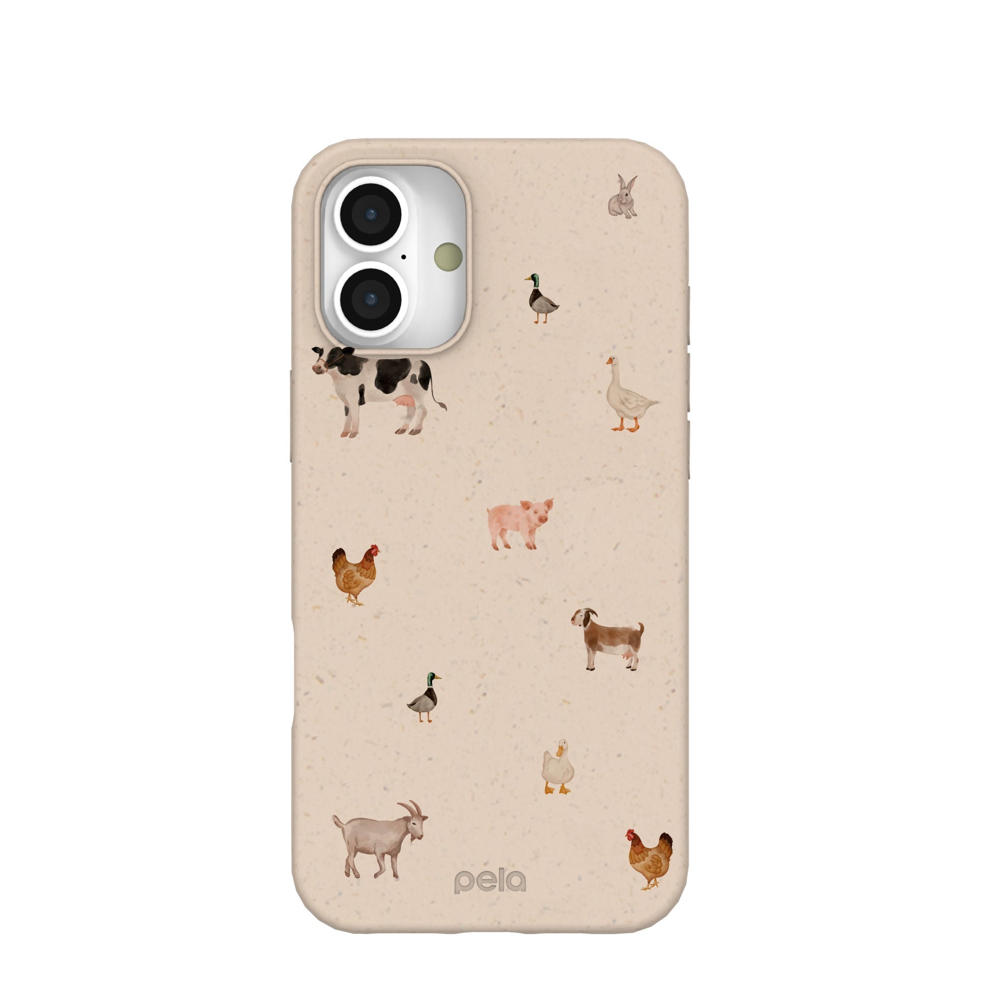 Seashell Pasture Party iPhone 16 Plus Case Refurbished - Pela Case refurbished available on Cerqular