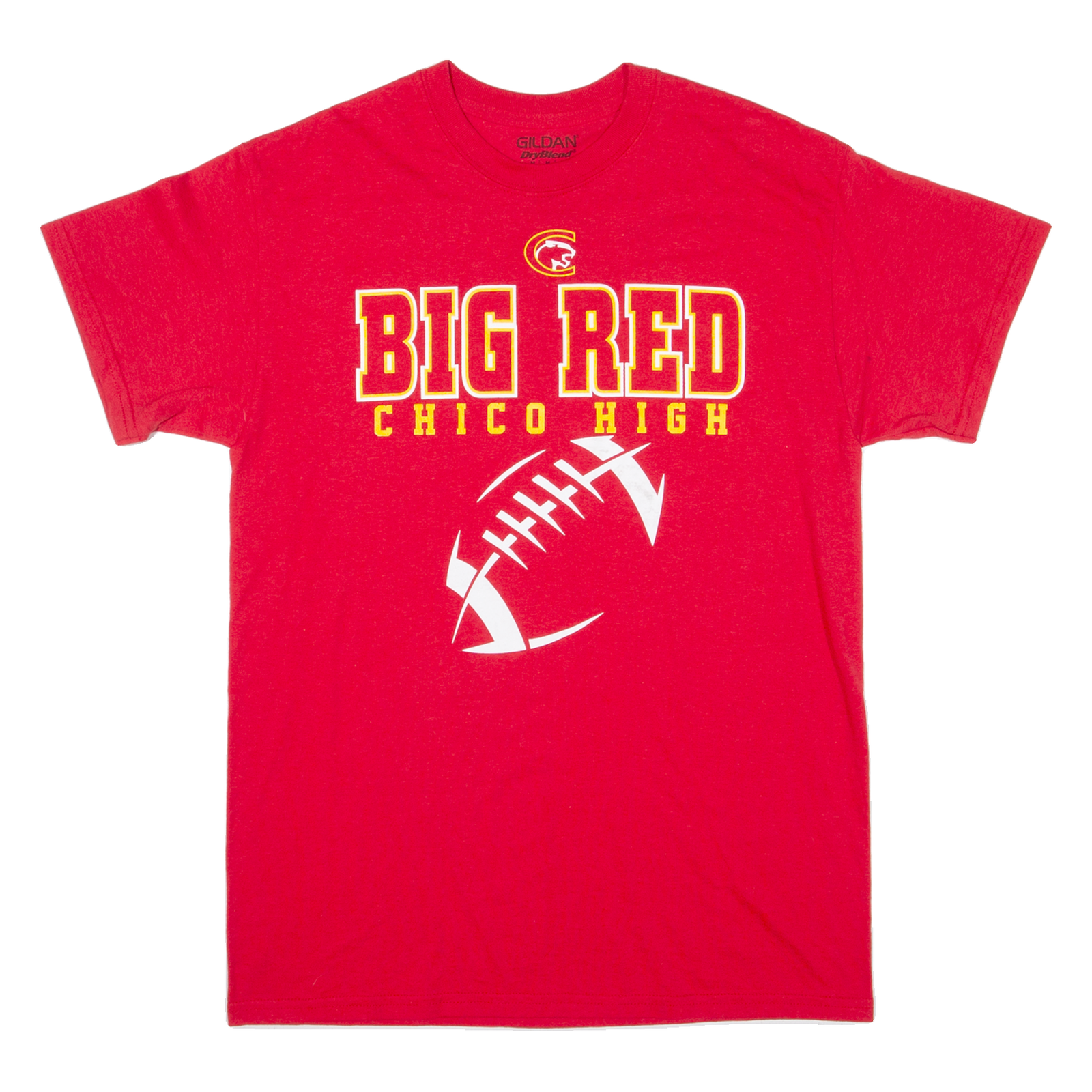 GILDAN Big Red Chicco High Mens T-Shirt Red USA M Refurbished - N/A refurbished available on Cerqular