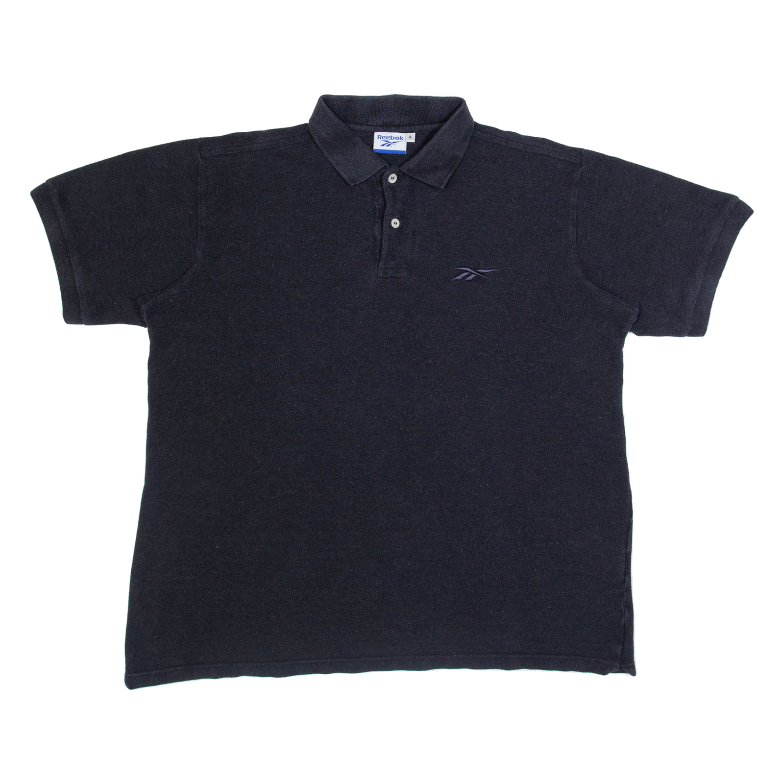 REEBOK Mens Polo Shirt Grey L Refurbished - N/A refurbished available on Cerqular