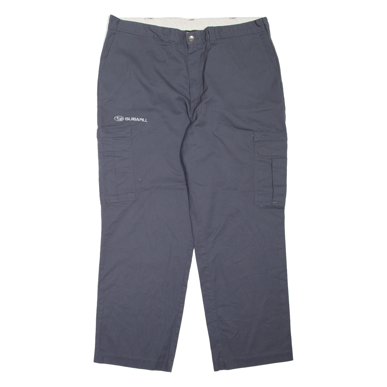 DICKIES Cargo Workwear Mens Trousers Blue Relaxed Tapered W40 L30 Refurbished - N/A refurbished available on Cerqular