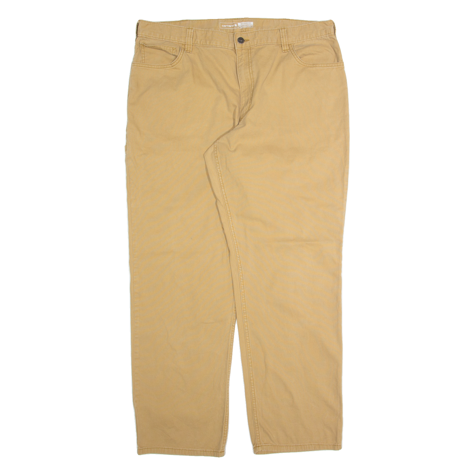 CARHARTT Workwear Mens Trousers Beige Relaxed Straight W40 L32 Refurbished - N/A refurbished available on Cerqular