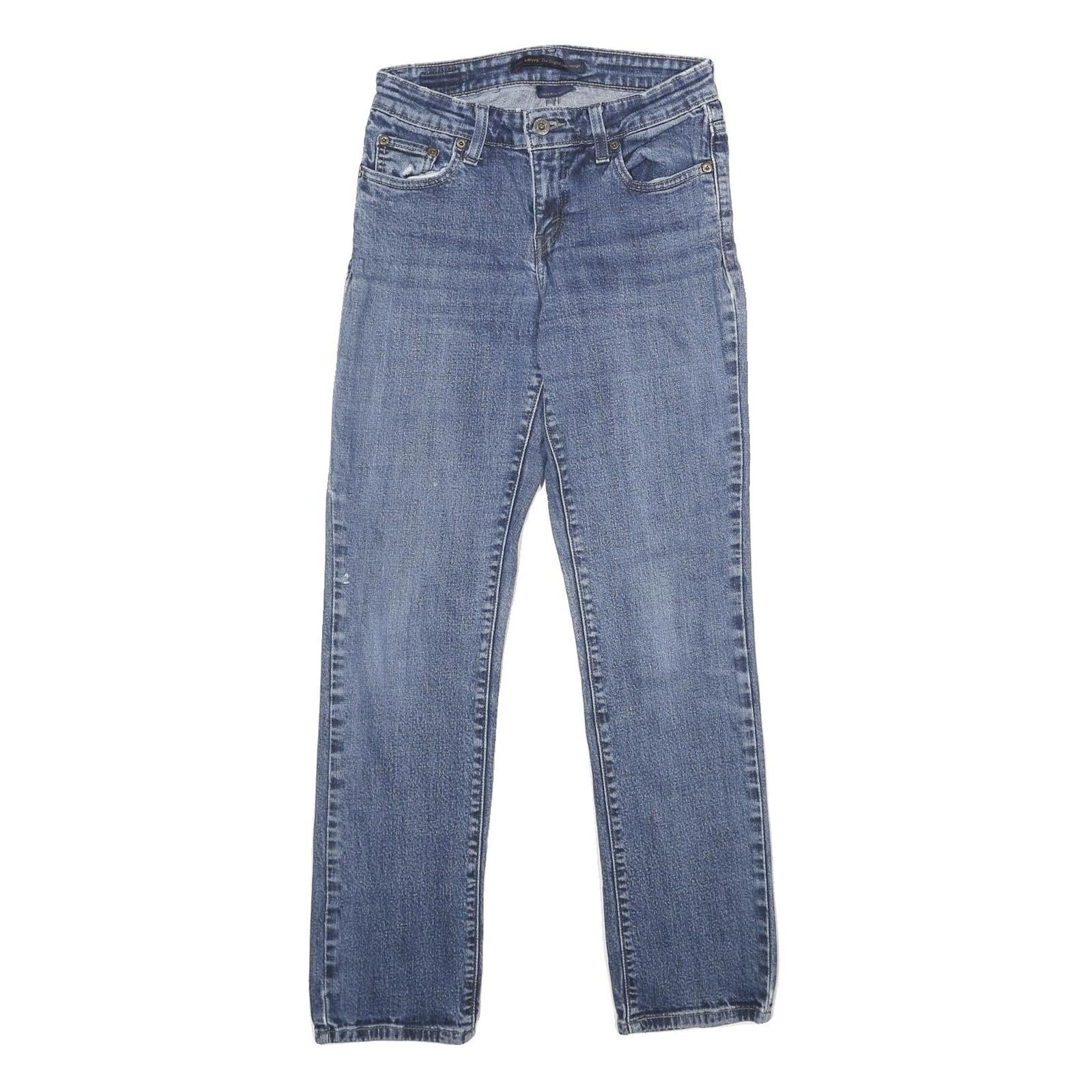 LEVI'S Mid Rise Skinny Womens Jeans Blue Regular Skinny Denim Medium W26 L30 Refurbished - N/A refurbished available on Cerqular