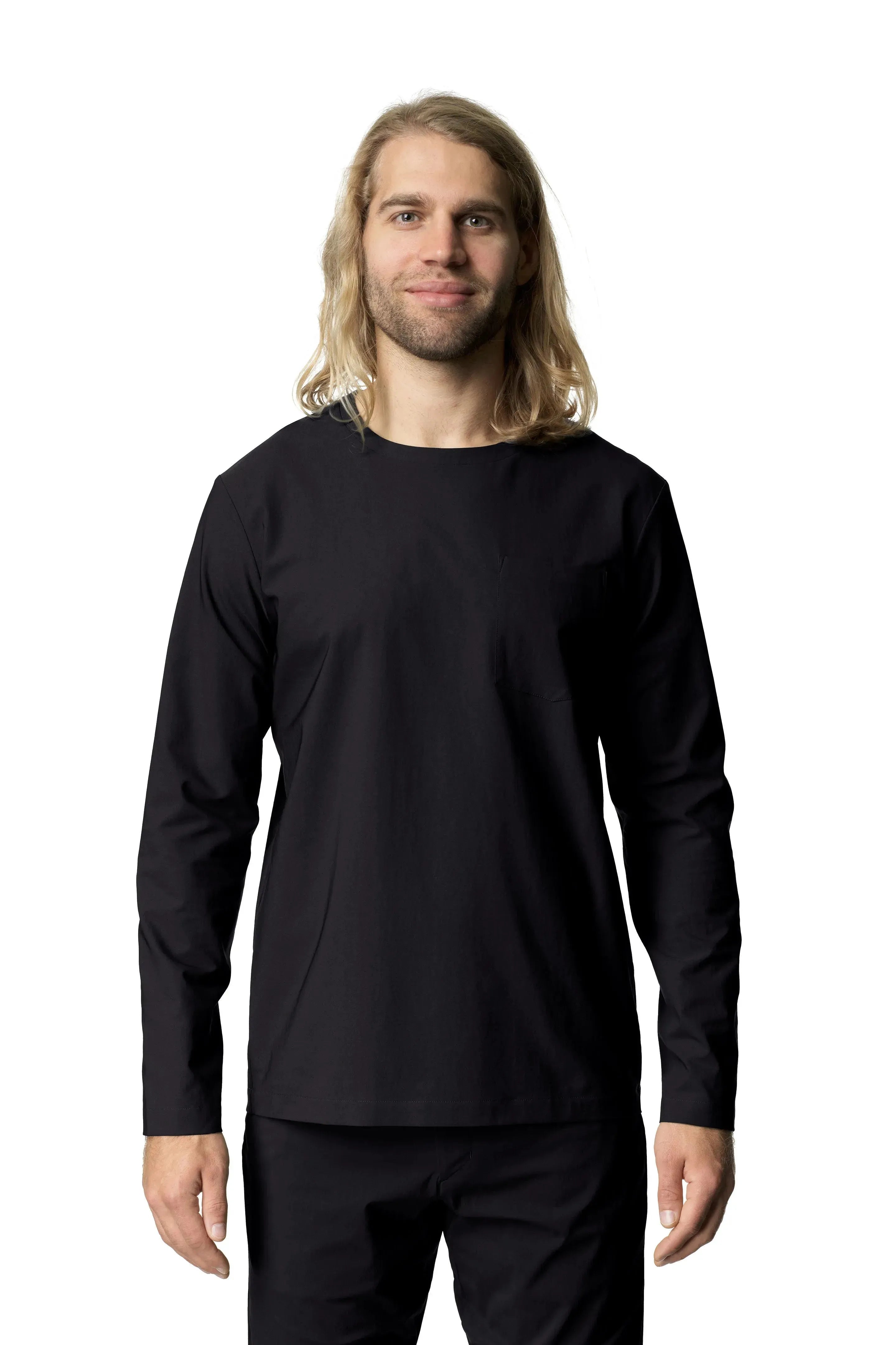 M's Cover Crew | Color: true black | Size: L Refurbished - Houdini Sportswear refurbished available on Cerqular