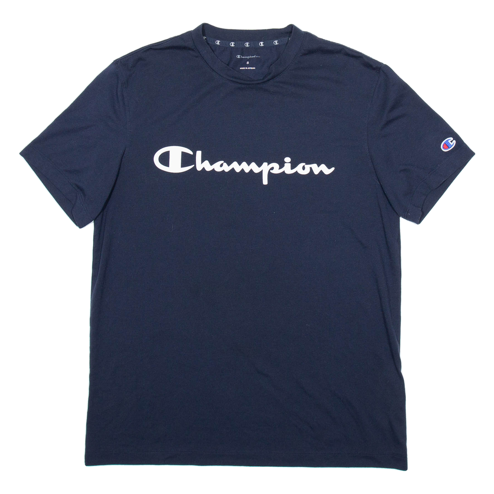 CHAMPION Mens T-Shirt Blue S Refurbished - N/A refurbished available on Cerqular