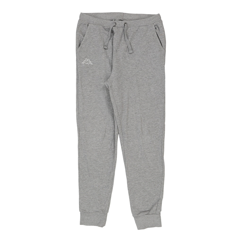 Kappa Joggers - Large Grey Cotton Blend Refurbished - Thrifted (note: this is a term often used to describe second- refurbished available on Cerqular