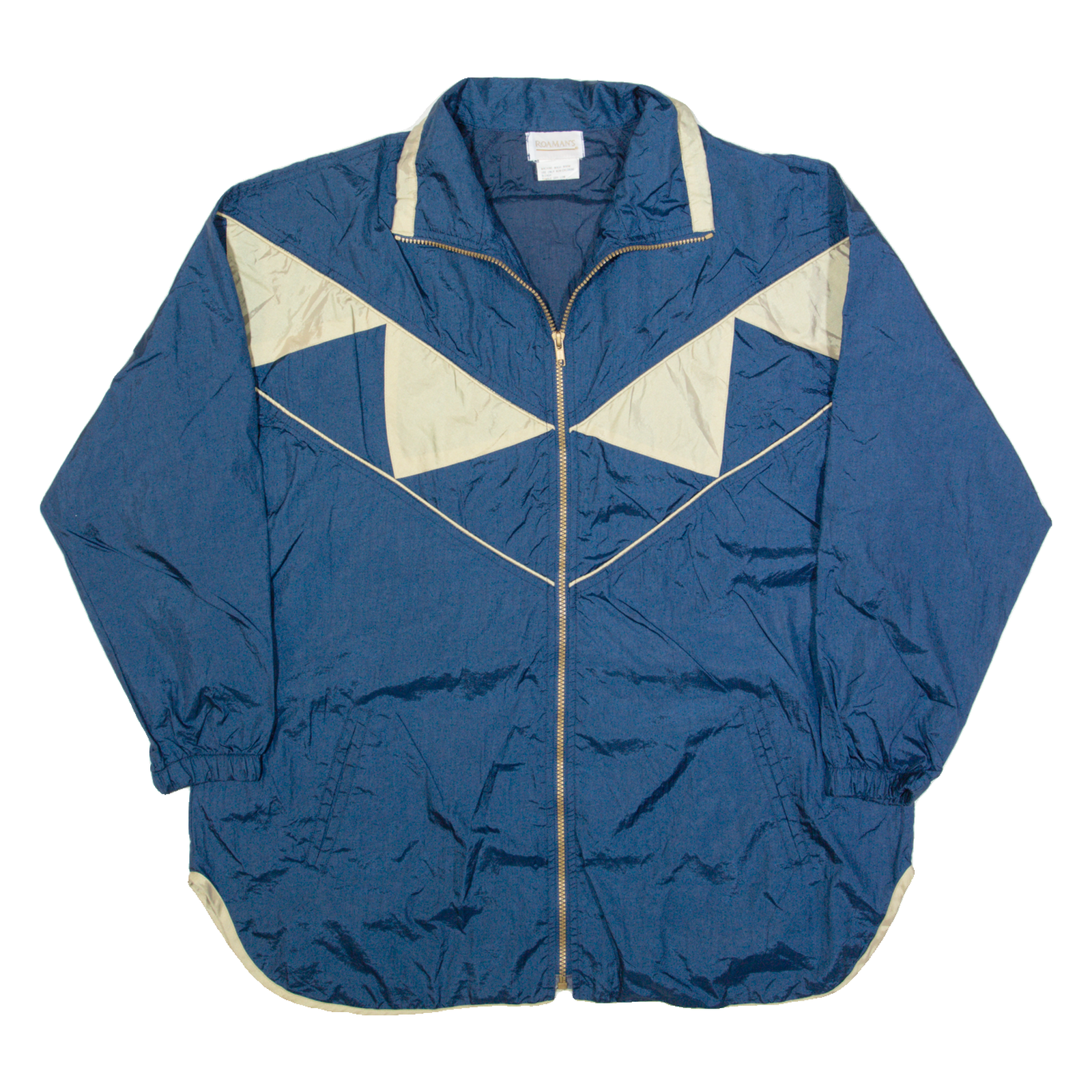 Buy ROAMANS Lightweight Womens Windbreaker Jacket Blue Nylon 90s M Refurbished - $29.89 ROAMANS Lightweight Womens Windbreaker Jacket Blue Nylon 90s M Refurbished - N/A refurbished available on Cerqular