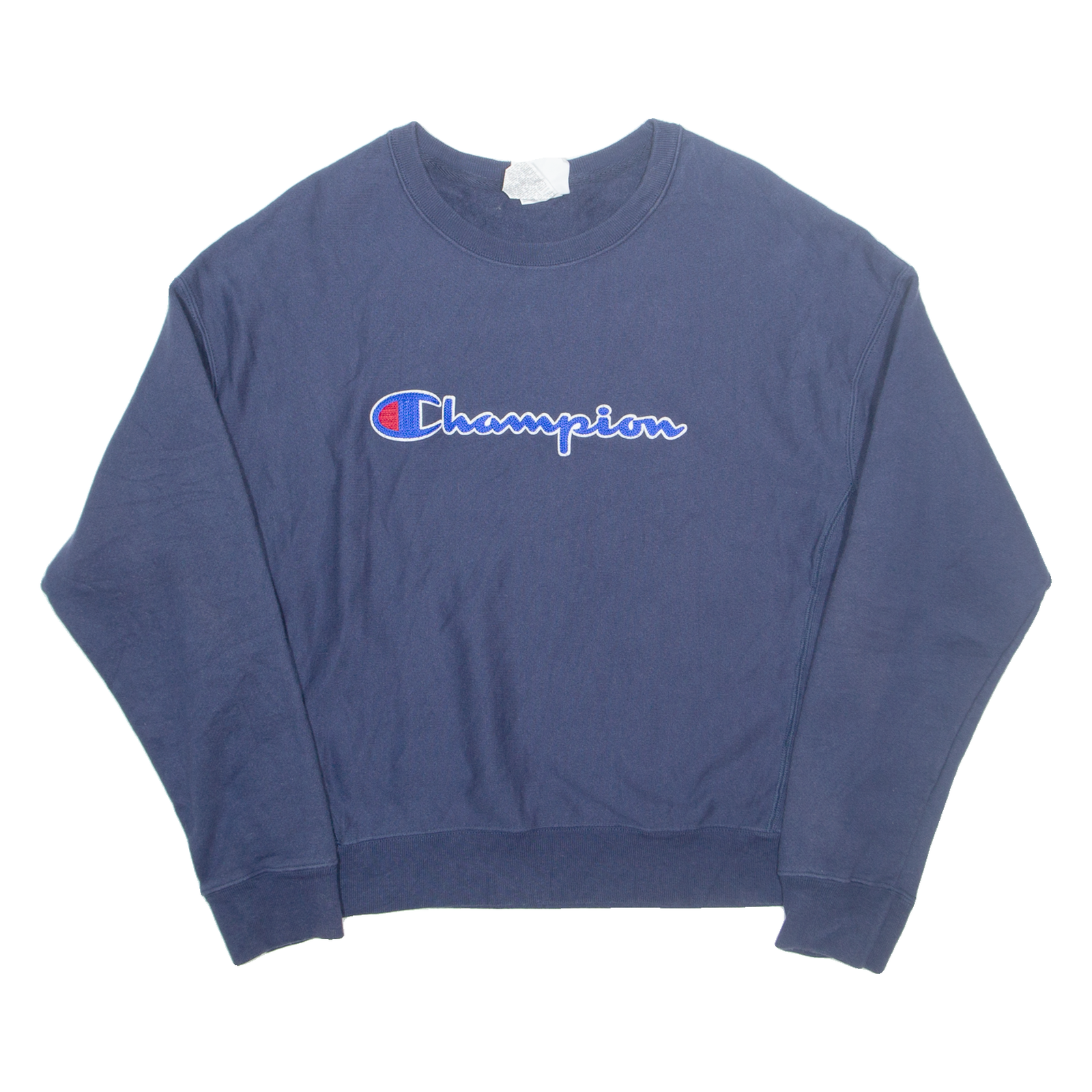 CHAMPION REVERSE WEAVE Womens Sweatshirt Blue L Refurbished - N/A refurbished available on Cerqular