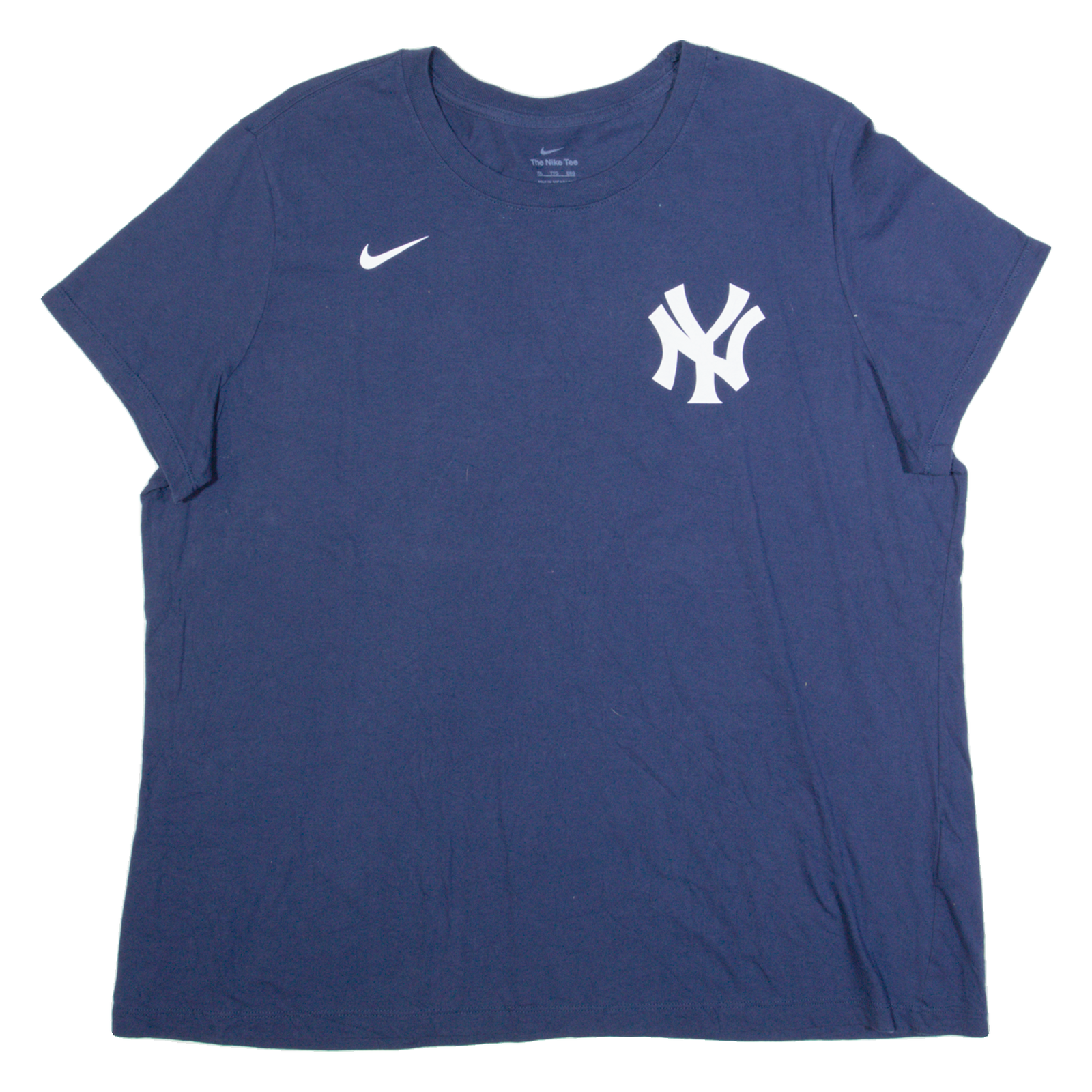 NIKE New York Yankees Womens T-Shirt Blue USA 2XL Refurbished - N/A refurbished available on Cerqular