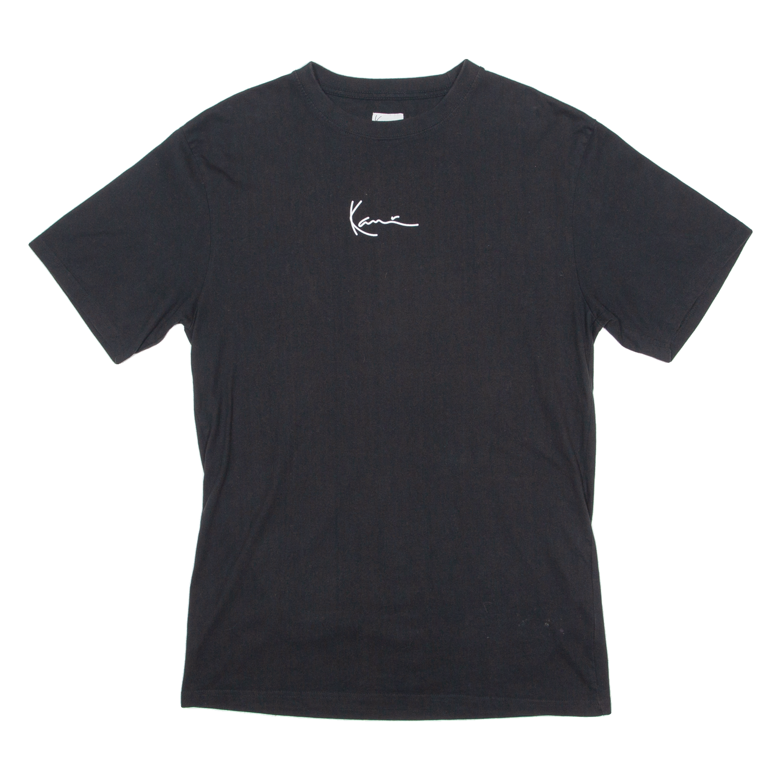 KARL KANI Mens T-Shirt Black Crew Neck L Refurbished - N/A refurbished available on Cerqular