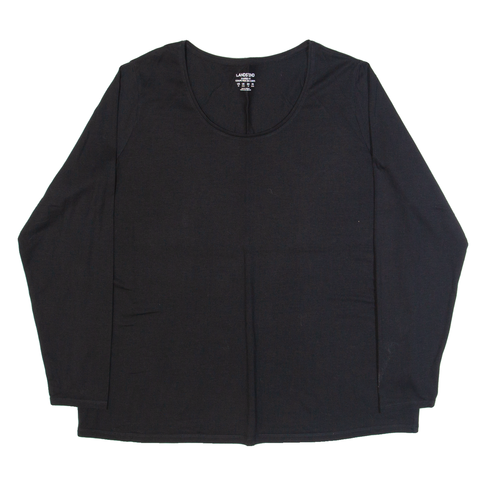 Buy LANDS END Shaped Fit Womens Top Black Long Sleeve XL Refurbished - $23.39 LANDS END Shaped Fit Womens Top Black Long Sleeve XL Refurbished - N/A refurbished available on Cerqular