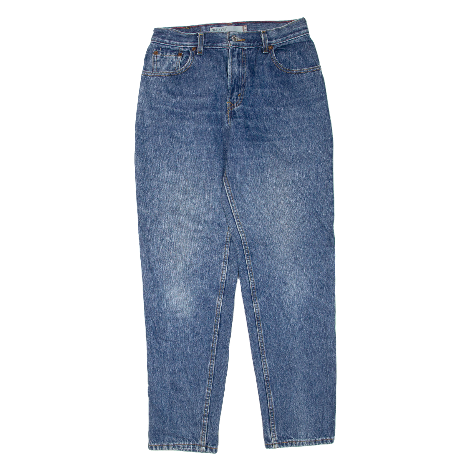 LEVI'S 550 Jeans Womens Blue Relaxed Tapered W30 L30 Refurbished - N/A refurbished available on Cerqular