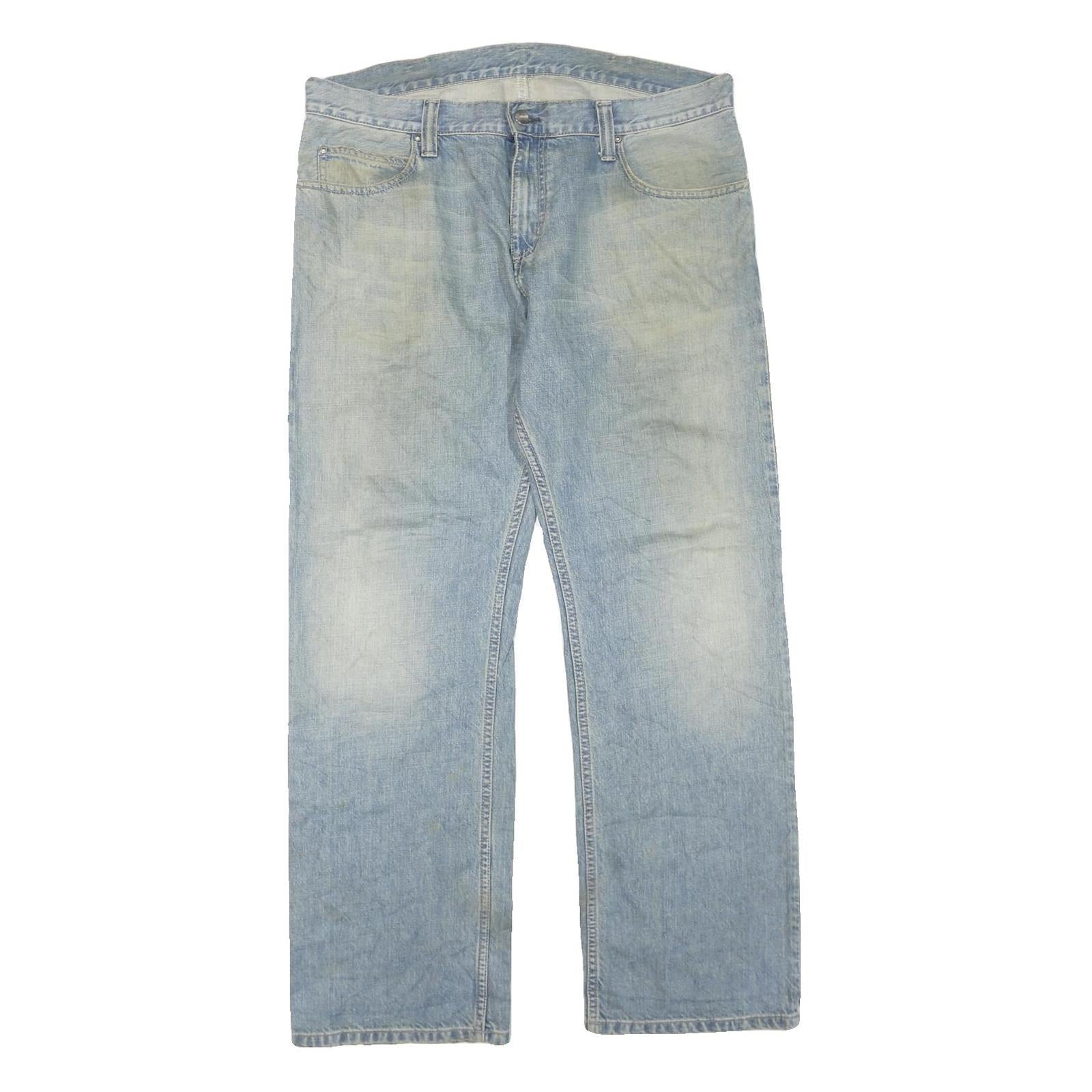 Buy CARHARTT Mens Jeans Light Blue Regular Straight Denim Stone Wash W40 L32 Refurbished - $49.39 CARHARTT Mens Jeans Light Blue Regular Straight Denim Stone Wash W40 L32 Refurbished - N/A refurbished available on Cerqular