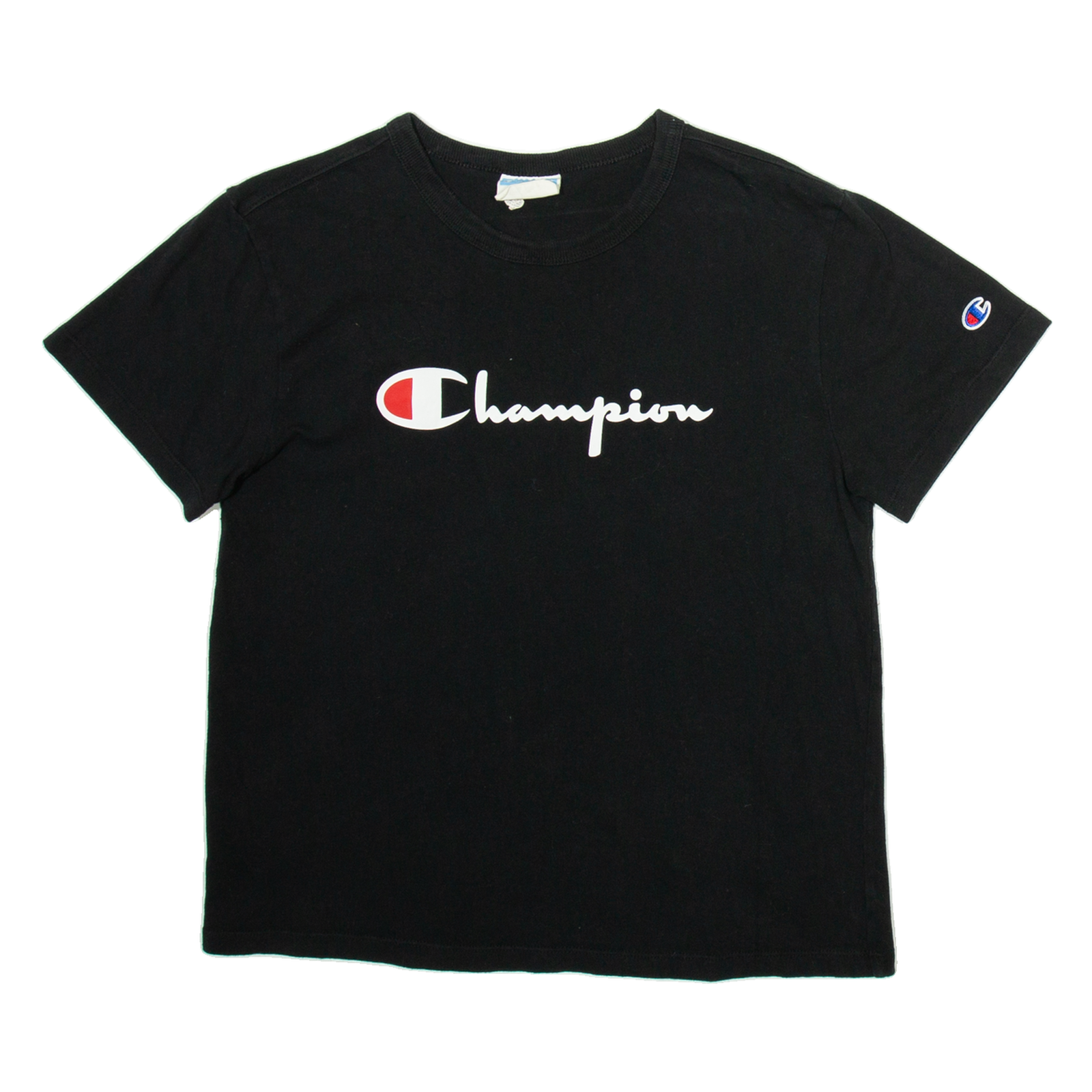 CHAMPION Mens T-Shirt Black M Refurbished - N/A refurbished available on Cerqular