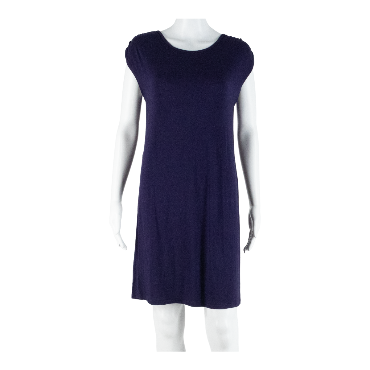 OASIS Womens T-Shirt Dress Blue Sleeveless Knee Length S Refurbished - N/A refurbished available on Cerqular