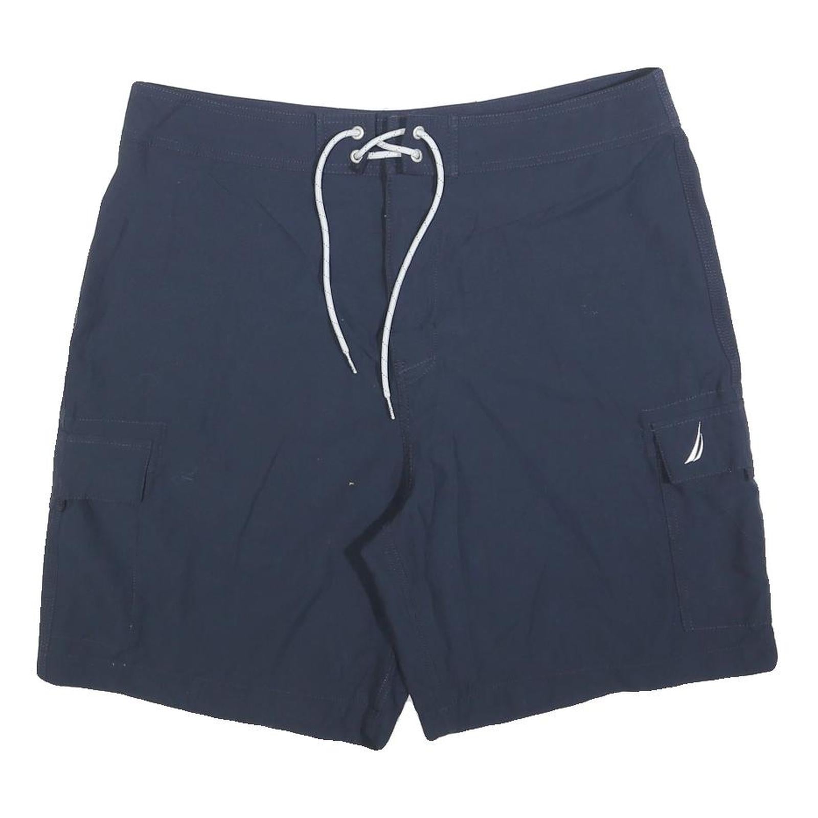 Buy NAUTICA Mens Shorts Navy Casual L W36 Drawstring Lightweight Polyester Refurbished - $25.99 NAUTICA Mens Shorts Navy Casual L W36 Drawstring Lightweight Polyester Refurbished - N/A refurbished available on Cerqular