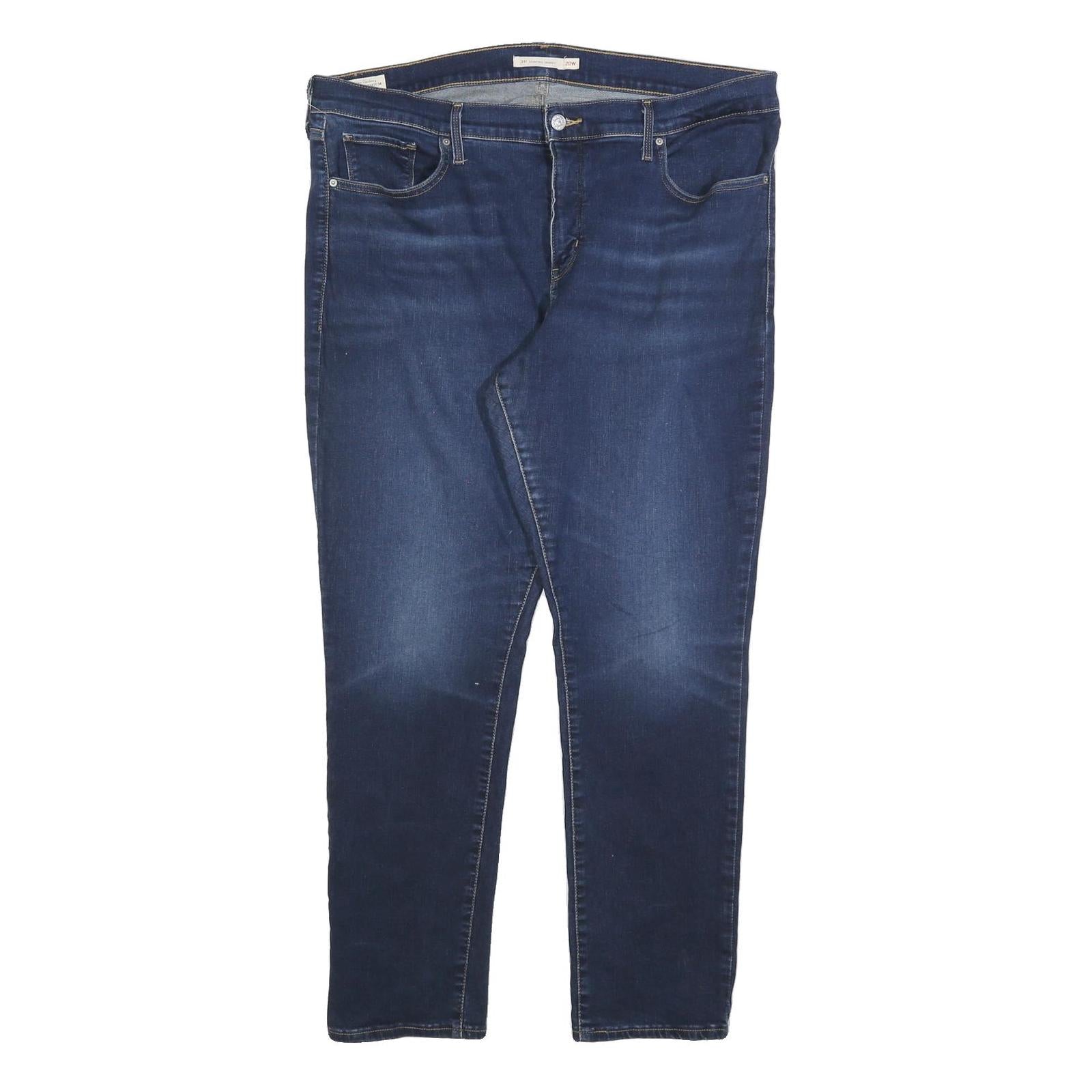 LEVI'S 311 Womens Slim Slim Jeans Denim Medium W38 L30 Stretch Cotton Refurbished - N/A refurbished available on Cerqular