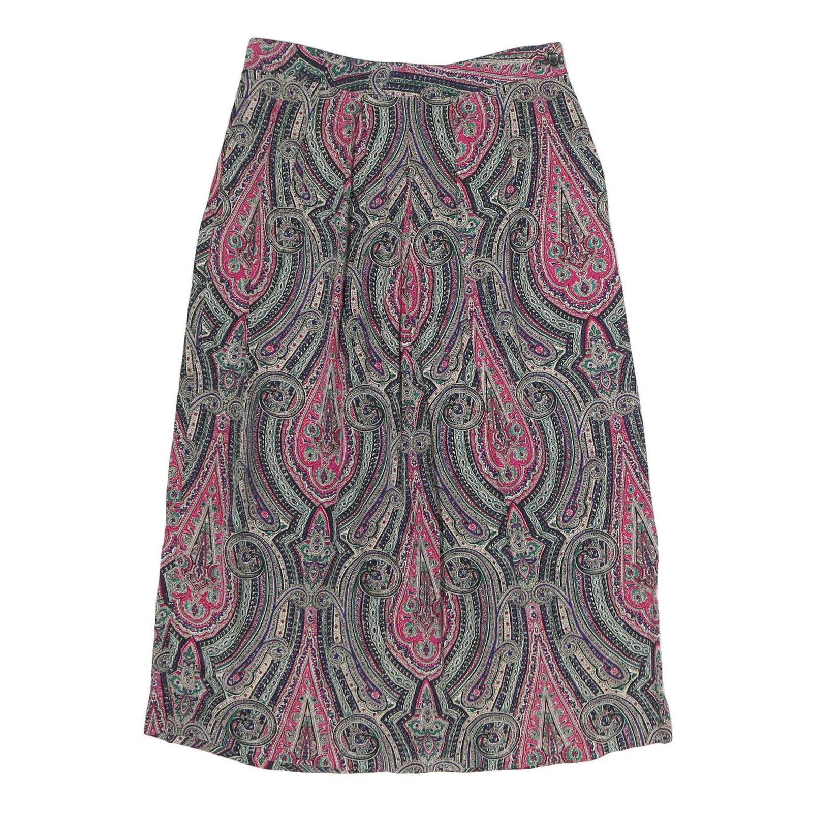 Buy J.G HOOK Womens Pink & Purple Paisley Midi Nylon Skirt L Stylish Patterned Refurbished - $19.49 J.G HOOK Womens Pink & Purple Paisley Midi Nylon Skirt L Stylish Patterned Refurbished - N/A refurbished available on Cerqular