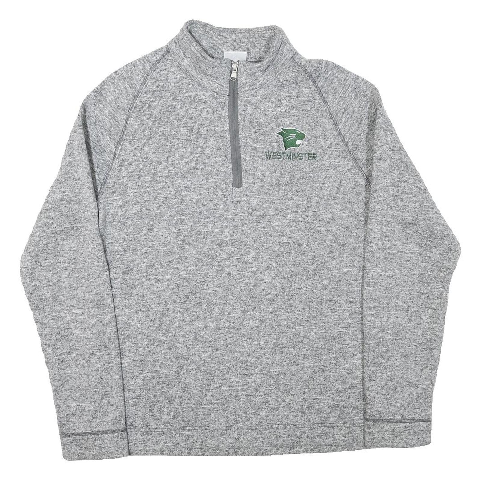 CHAMPION Mens Grey Plain Pullover Jumper Crew Neck Knit M Sportswear Activewear Refurbished - N/A refurbished available on Cerqular