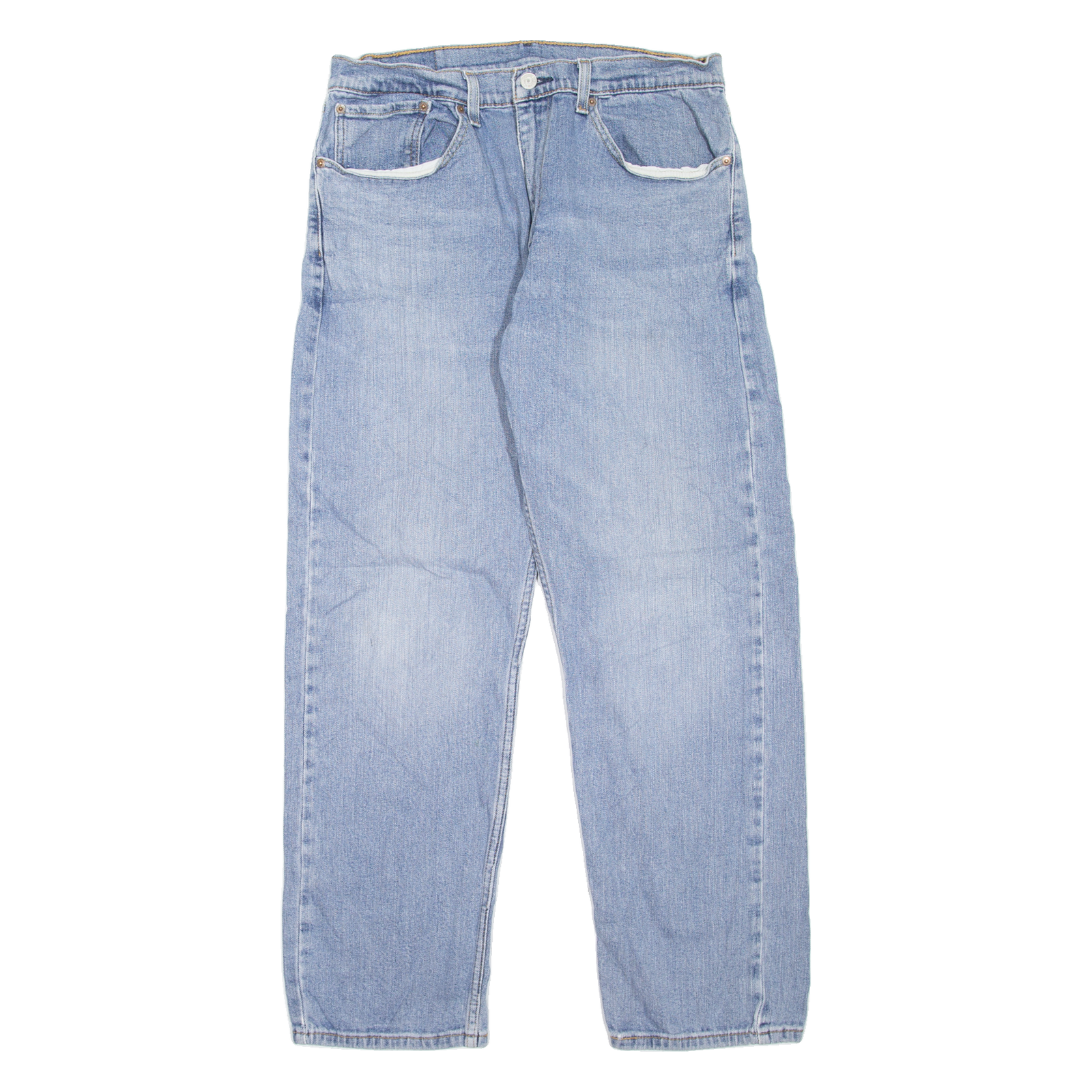 LEVI'S 505 Jeans Mens Blue Regular Straight W34 L32 Refurbished - N/A refurbished available on Cerqular