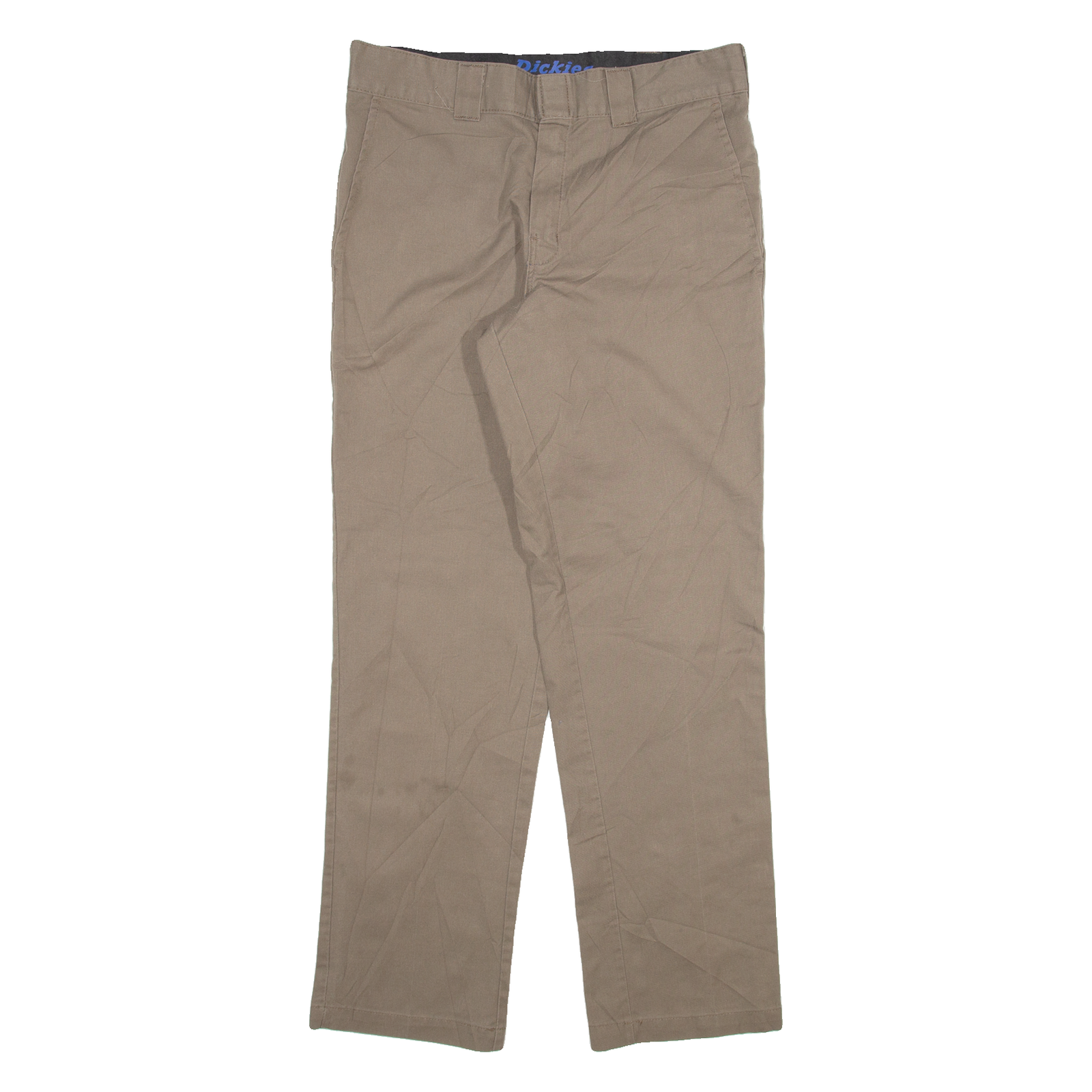DICKIES Mens Trousers Grey Slim Straight W32 L32 Refurbished - N/A refurbished available on Cerqular