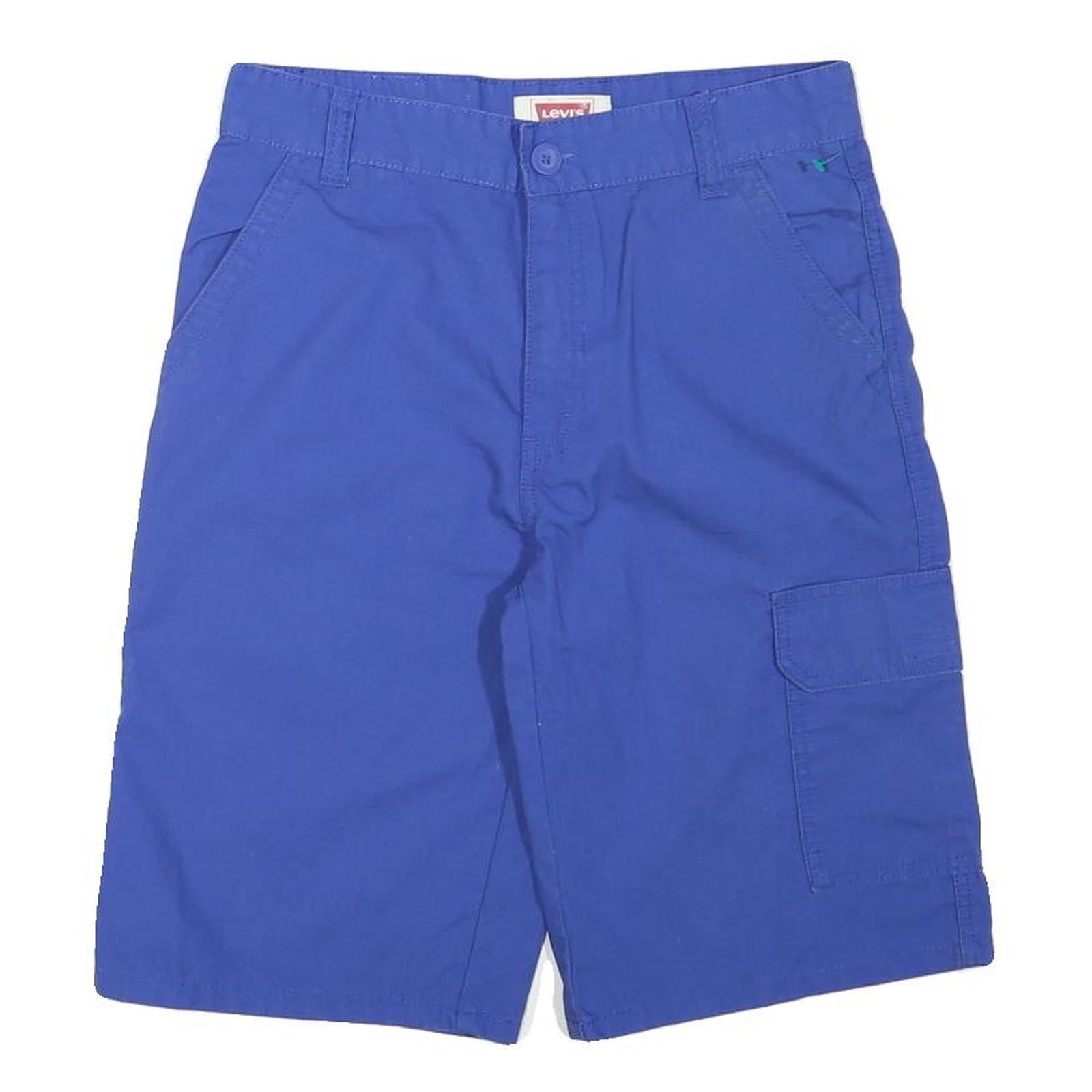 LEVI'S Mens Shorts Blue Cargo Cotton Blend M W29 Casual Pockets Comfortable Refurbished - N/A refurbished available on Cerqular