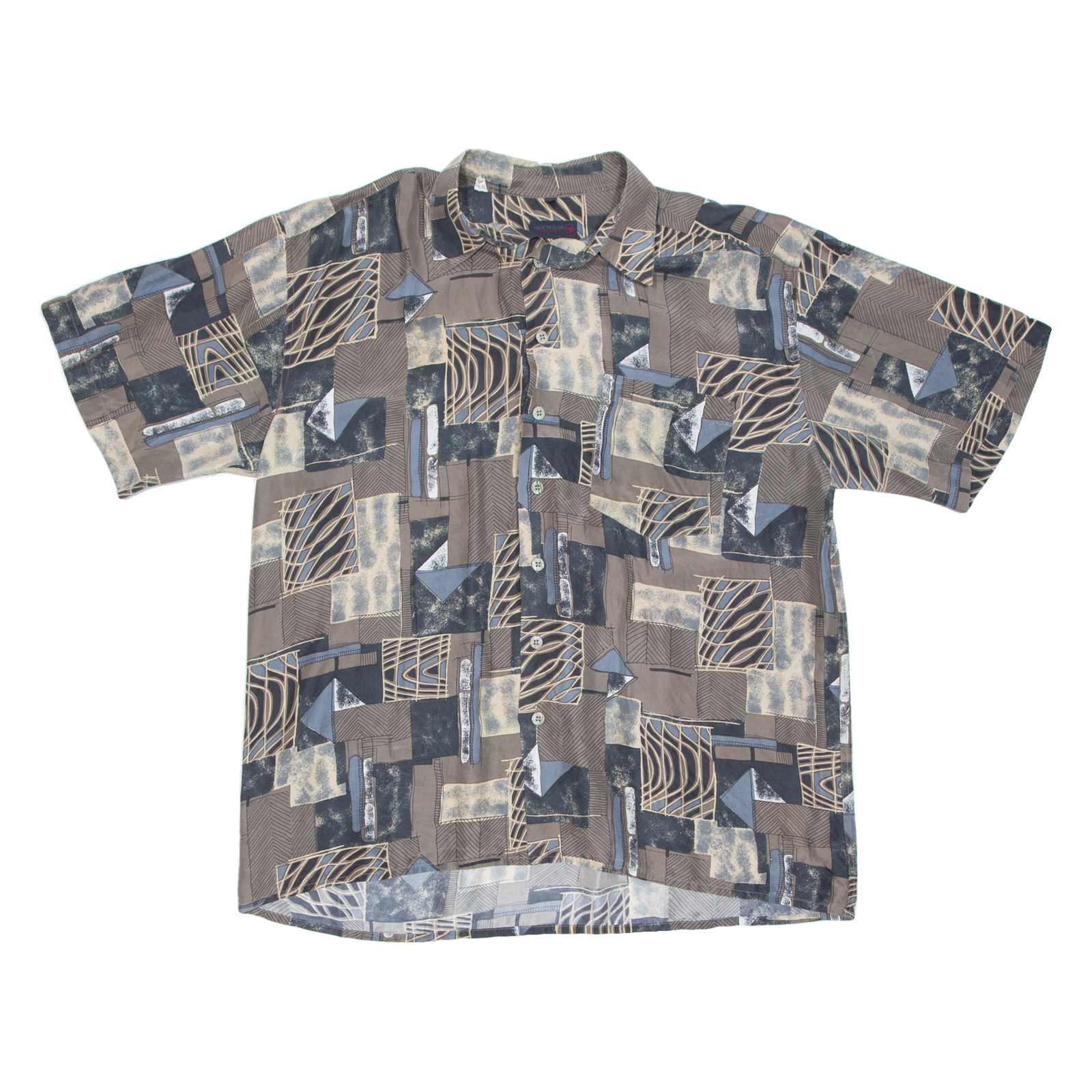 Buy NICK TAYLOR SPORTSWEAR Mens Shirt Brown Viscose Crazy Pattern XL Refurbished - $18.19 NICK TAYLOR SPORTSWEAR Mens Shirt Brown Viscose Crazy Pattern XL Refurbished - N/A refurbished available on Cerqular
