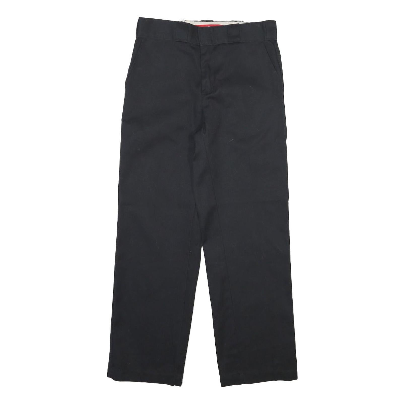 Buy DICKIES Mens Cotton Blend Black Regular Straight Trousers W29 L27 Classic Refurbished - $37.69 DICKIES Mens Cotton Blend Black Regular Straight Trousers W29 L27 Classic Refurbished - N/A refurbished available on Cerqular