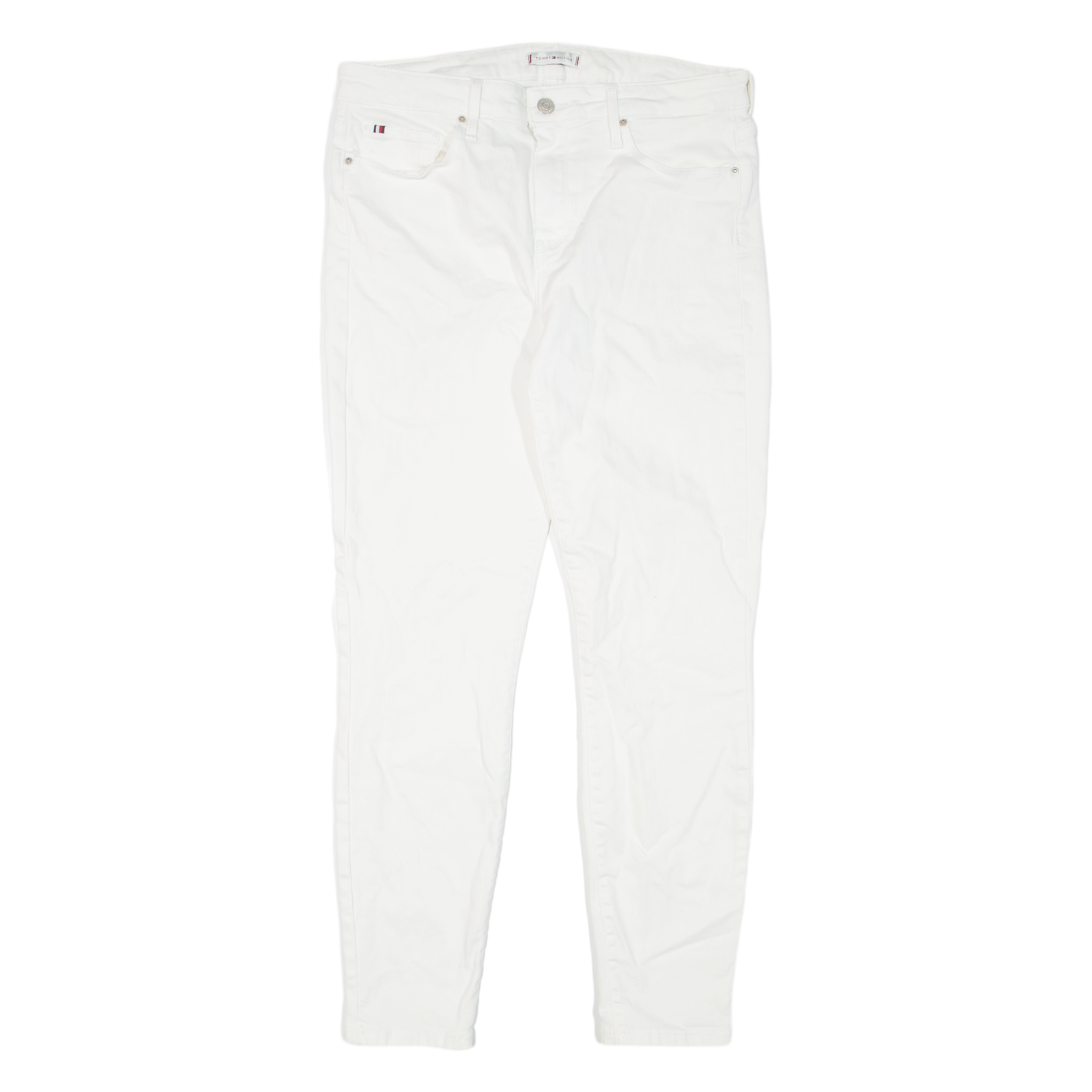 Buy TOMMY HILFIGER Como Womens Jeans White Slim Skinny W32 L27 Refurbished - $21.83 TOMMY HILFIGER Como Womens Jeans White Slim Skinny W32 L27 Refurbished - N/A refurbished available on Cerqular