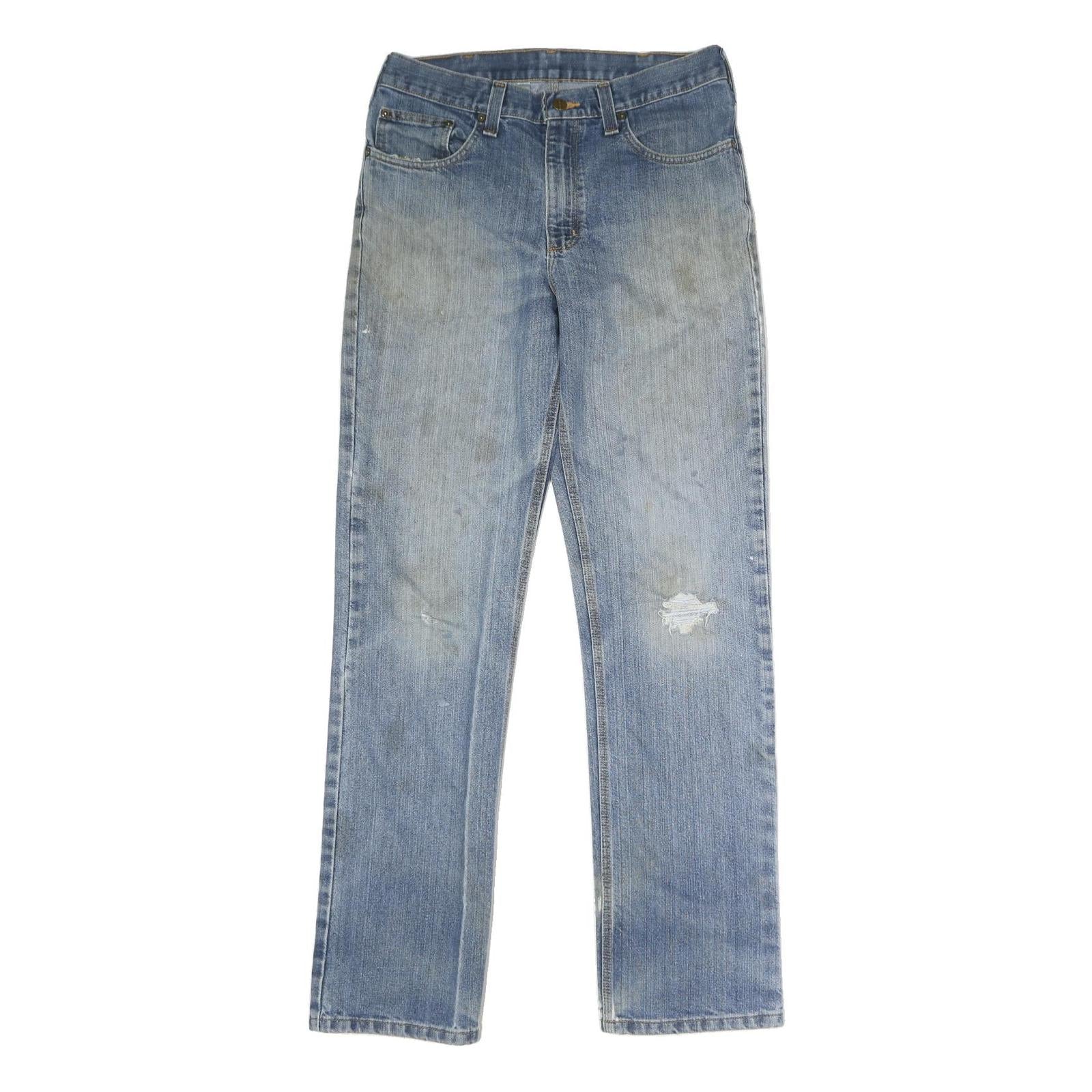 Buy CARHARTT Mens Classic Blue Denim Jeans W32 L34 Zip Casual Cotton Blend Refurbished - $40.29 CARHARTT Mens Classic Blue Denim Jeans W32 L34 Zip Casual Cotton Blend Refurbished - N/A refurbished available on Cerqular