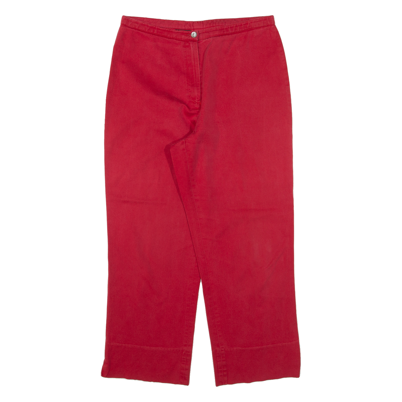 WICHELE Womens Trousers Red Regular Straight W29 L24 Refurbished - N/A refurbished available on Cerqular