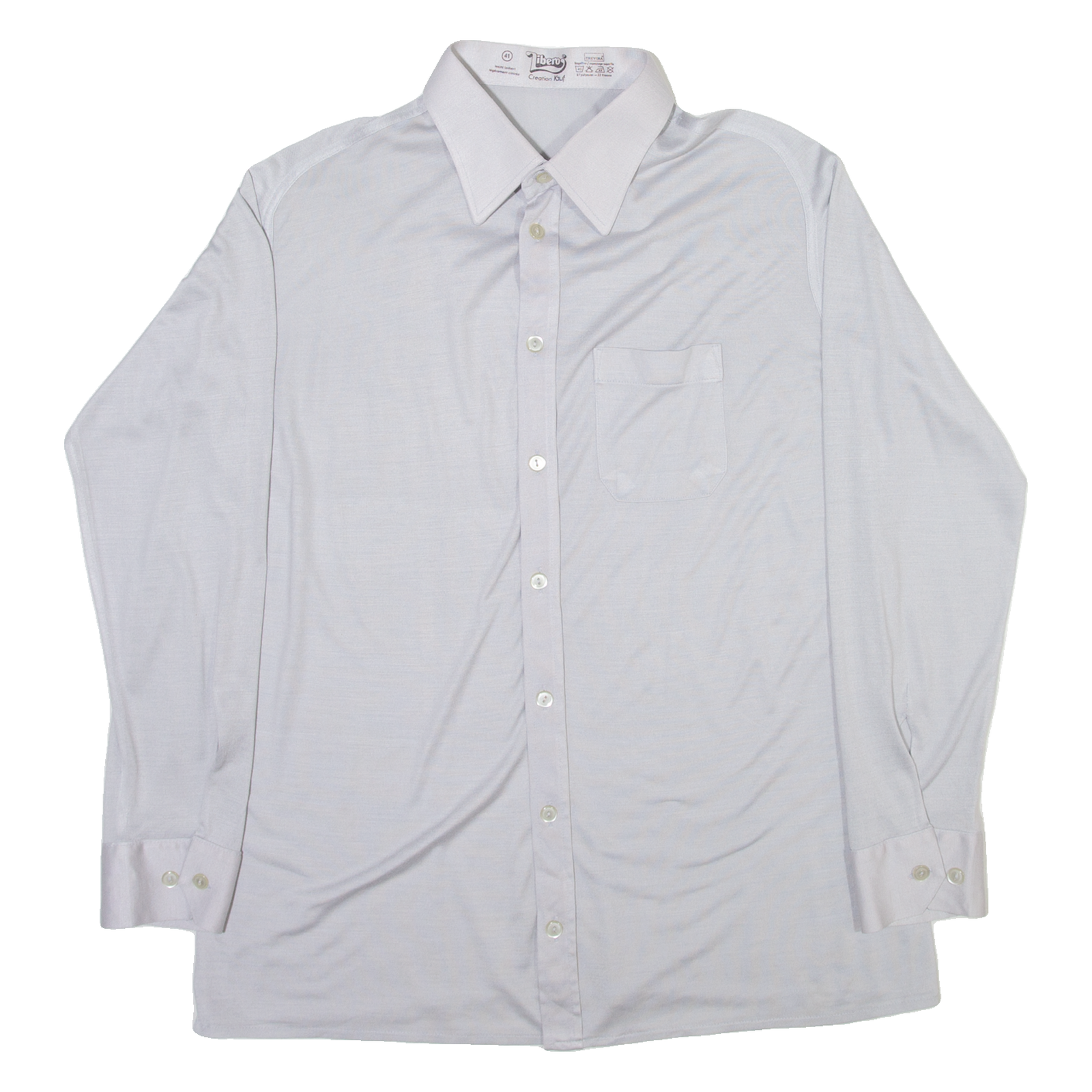 Buy LIBERO Mens Plain Shirt Blue Long Sleeve M Refurbished - $18.19 LIBERO Mens Plain Shirt Blue Long Sleeve M Refurbished - N/A refurbished available on Cerqular