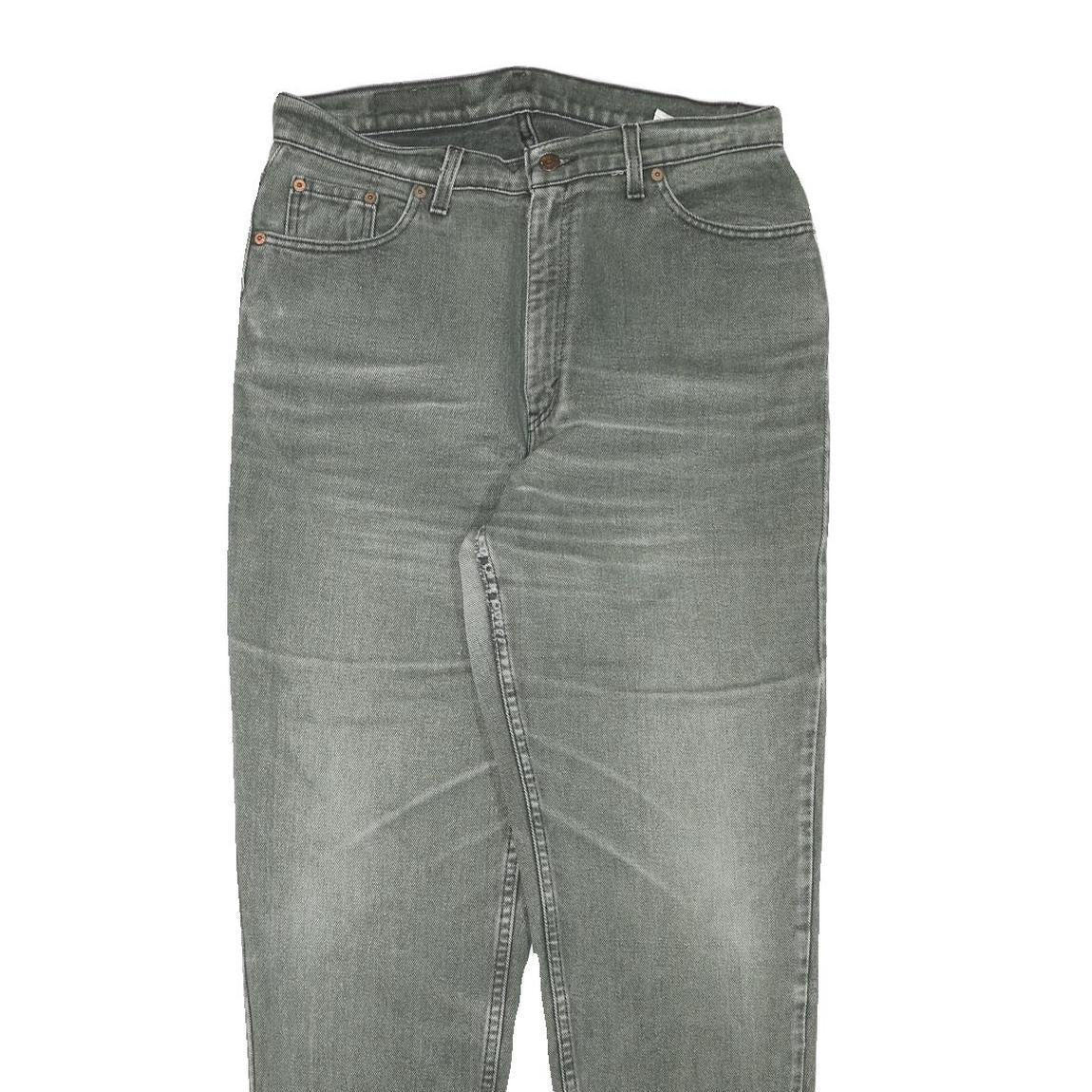 LEVI'S Mens Relaxed Grey Denim Medium Wash W31 L30 Casual Cotton Blend Zip Jeans Refurbished - N/A refurbished available on Cerqular